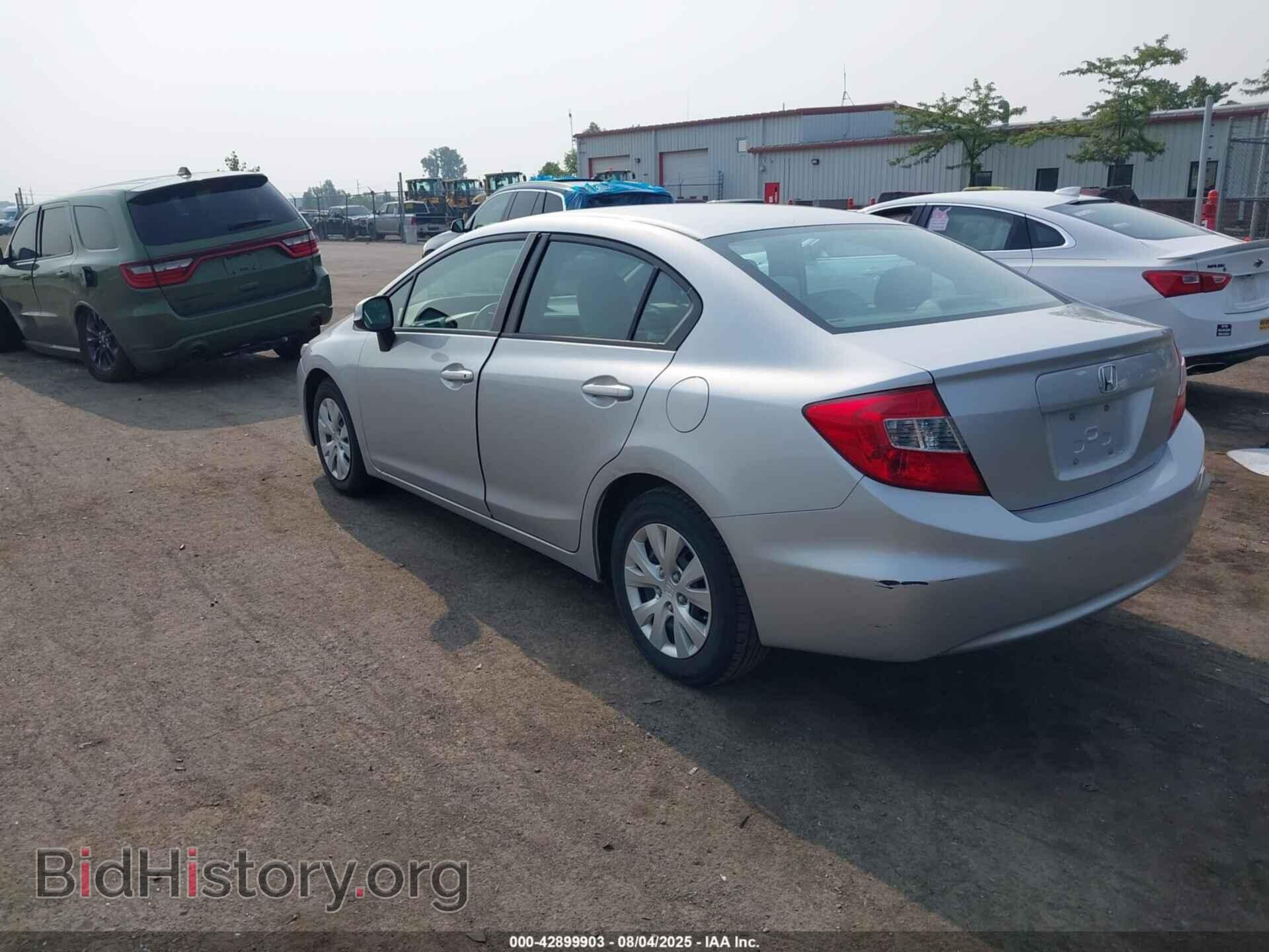 2012 HONDA CIVIC - VIN: 19XFB2F5XCE372783 - Фото 3
