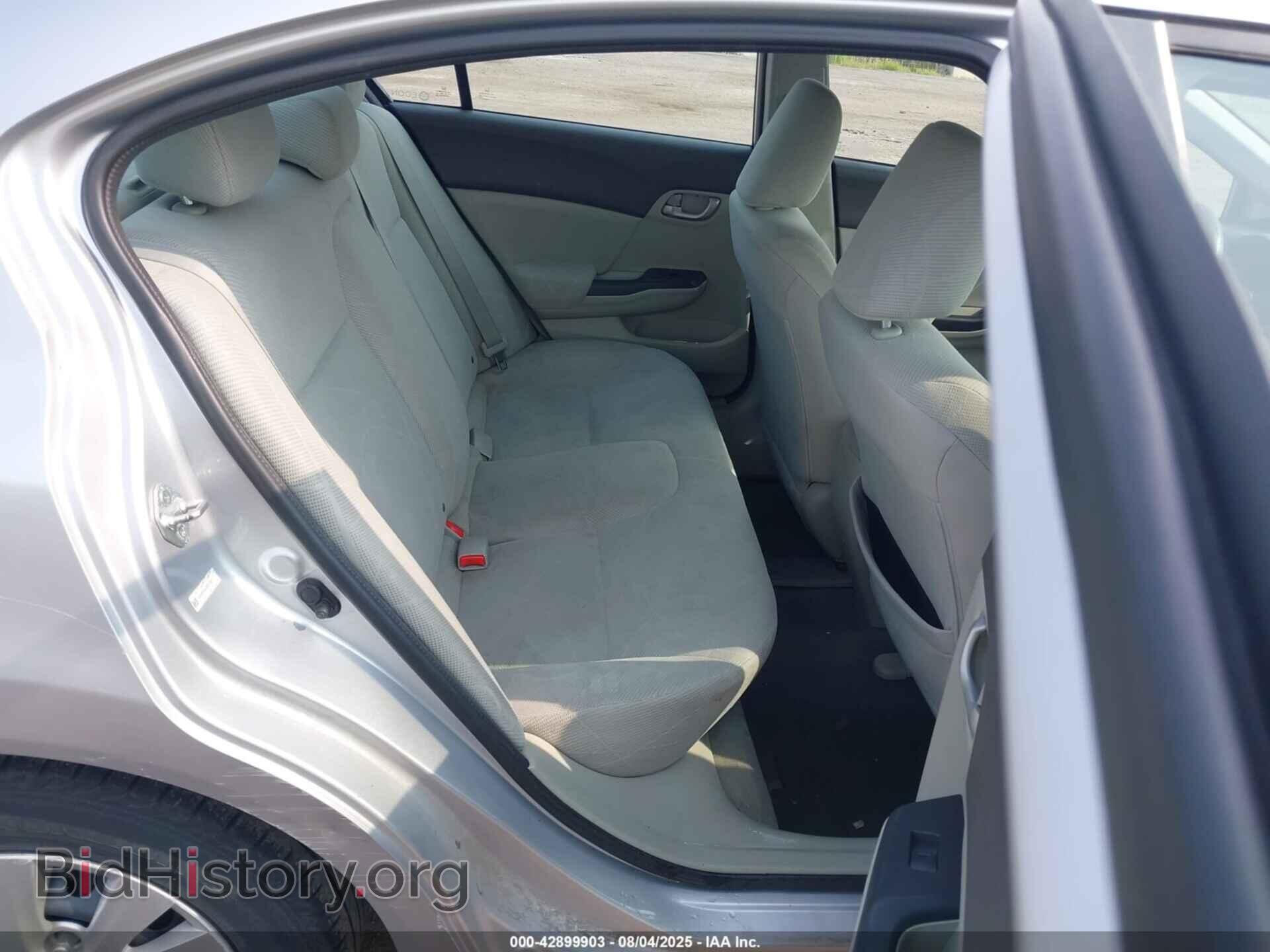 2012 HONDA CIVIC - VIN: 19XFB2F5XCE372783 - Фото 8