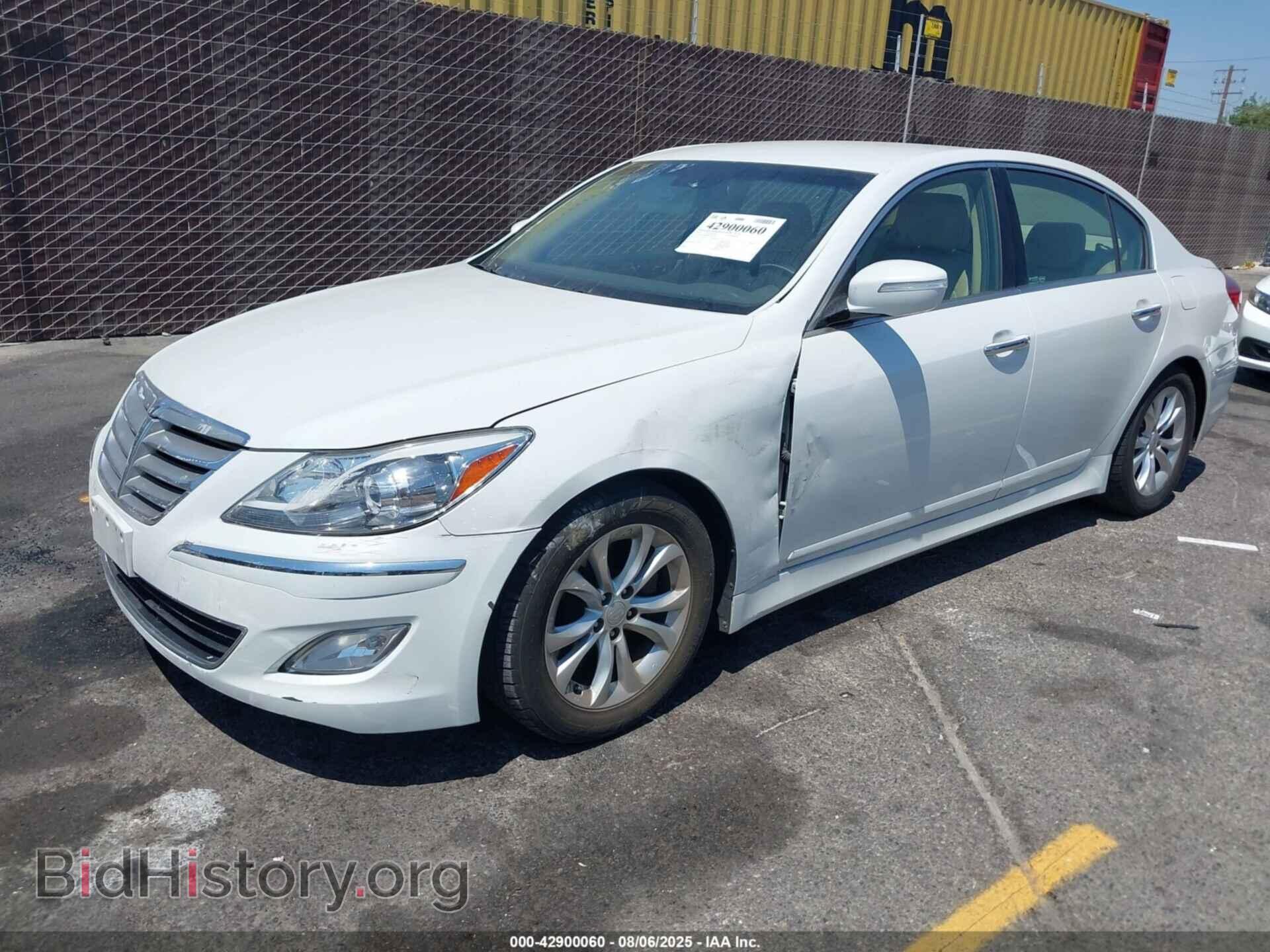 2012 HYUNDAI GENESIS - VIN: KMHGC4DDXCU203710 - Фото 2