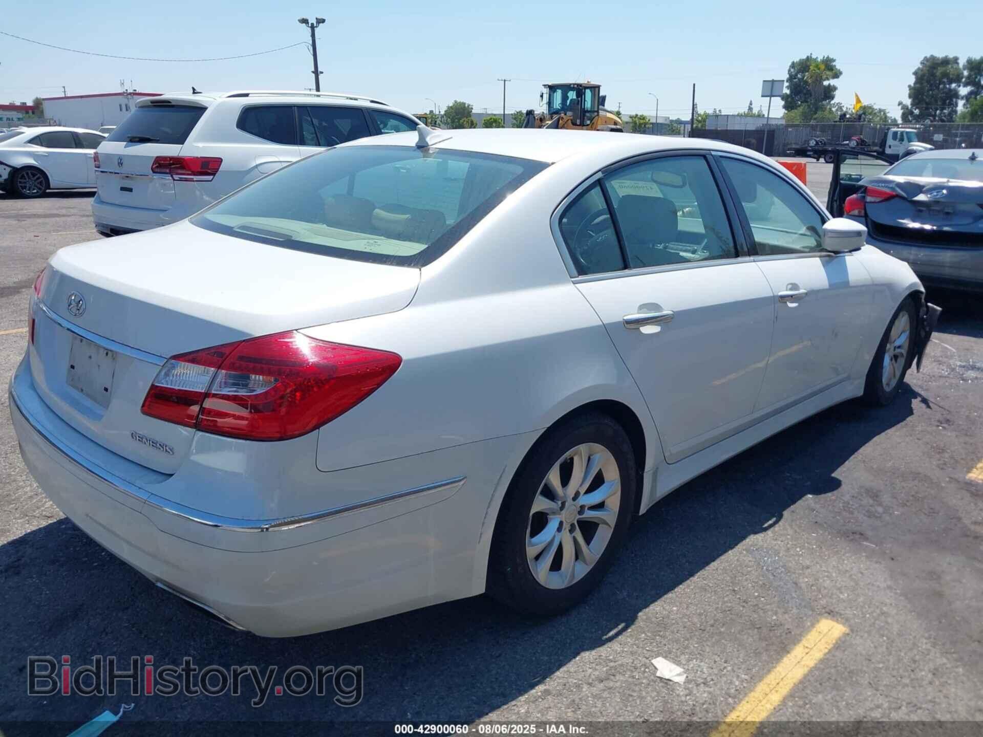 2012 HYUNDAI GENESIS - VIN: KMHGC4DDXCU203710 - Фото 4