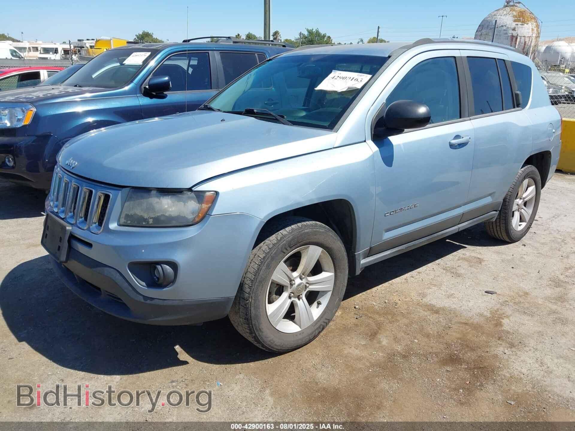 2014 JEEP COMPASS - VIN: 1C4NJCBB1ED587067 - Фото 2