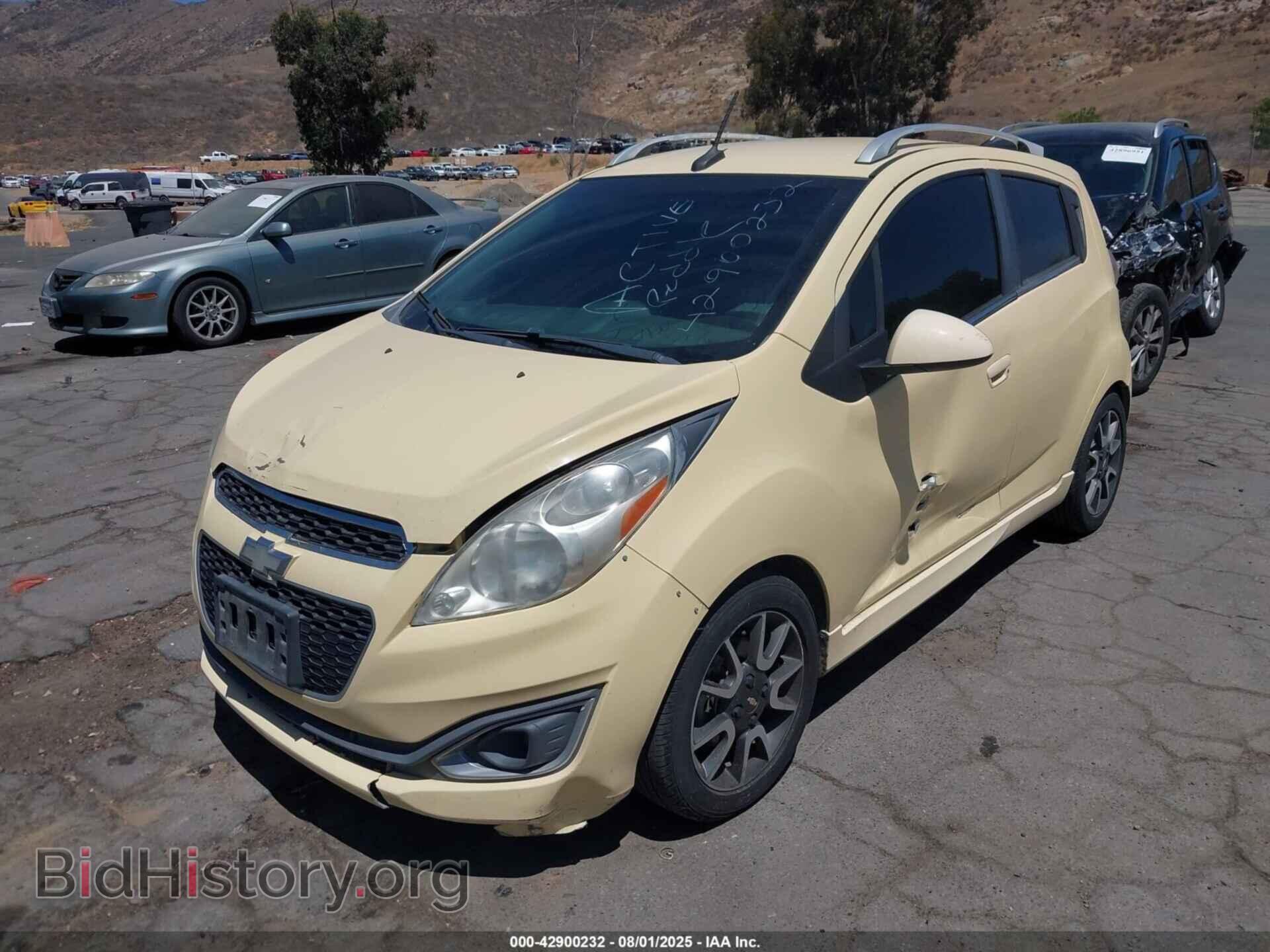 2013 CHEVROLET SPARK - VIN: KL8CF6S9XDC519841 - Фото 2