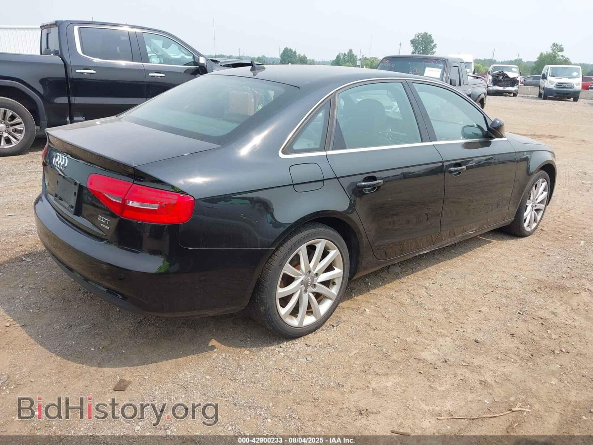 2013 AUDI A4 - VIN: WAUBFAFL7DN031816 - Photo 4