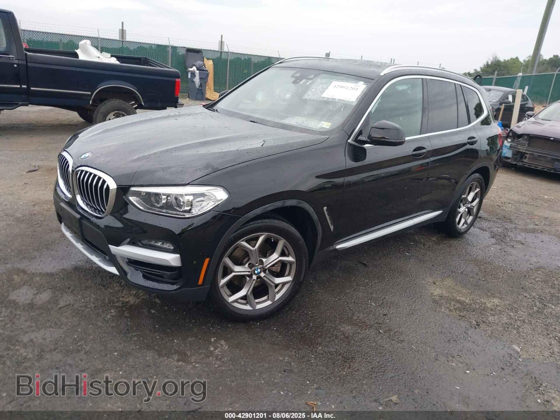 2021 BMW X3 - VIN: 5UXTY5C07M9E58619 - Фото 2