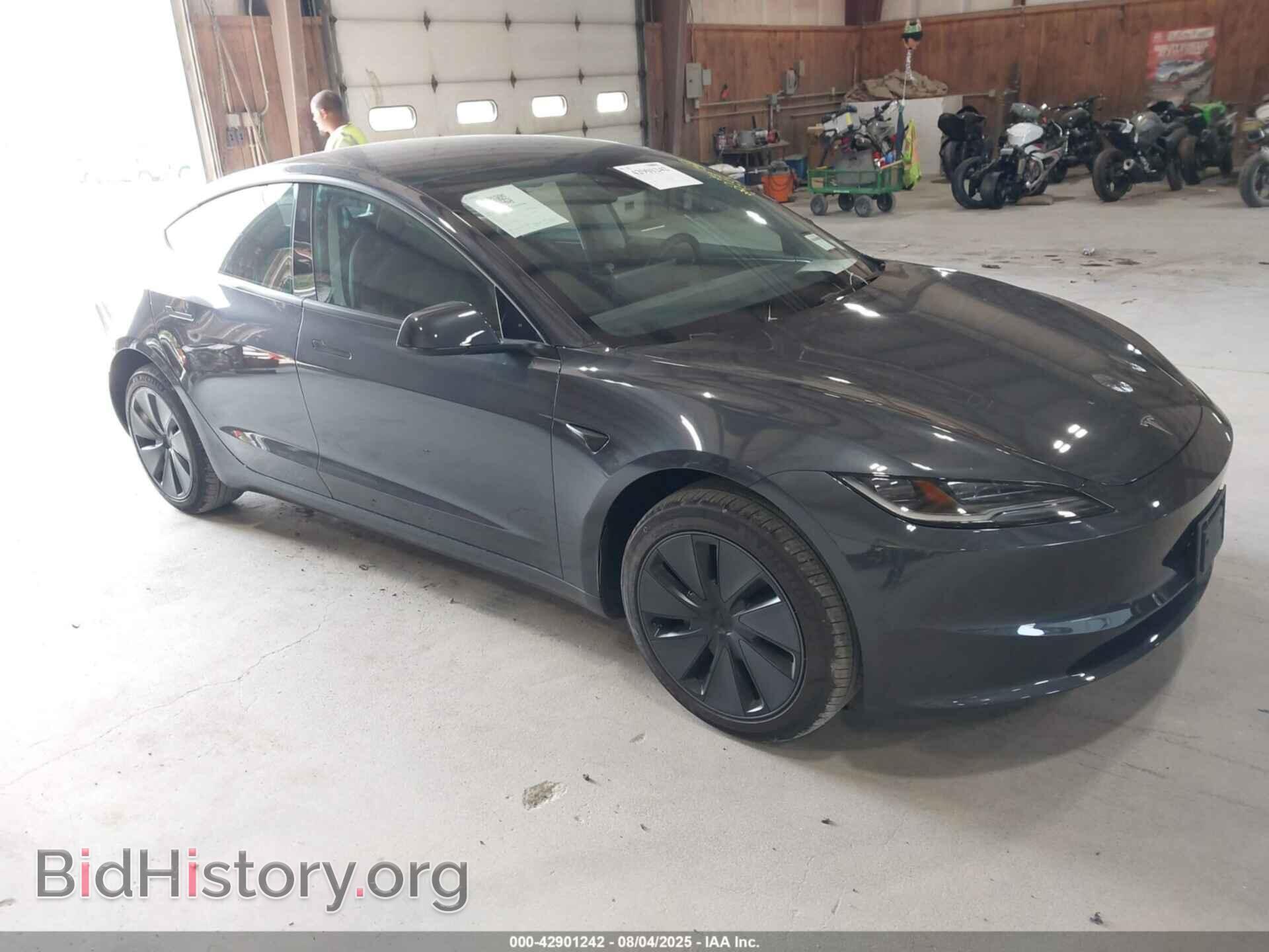 Photo 5YJ3E1EA2SF018395 - TESLA MODEL 3 2025