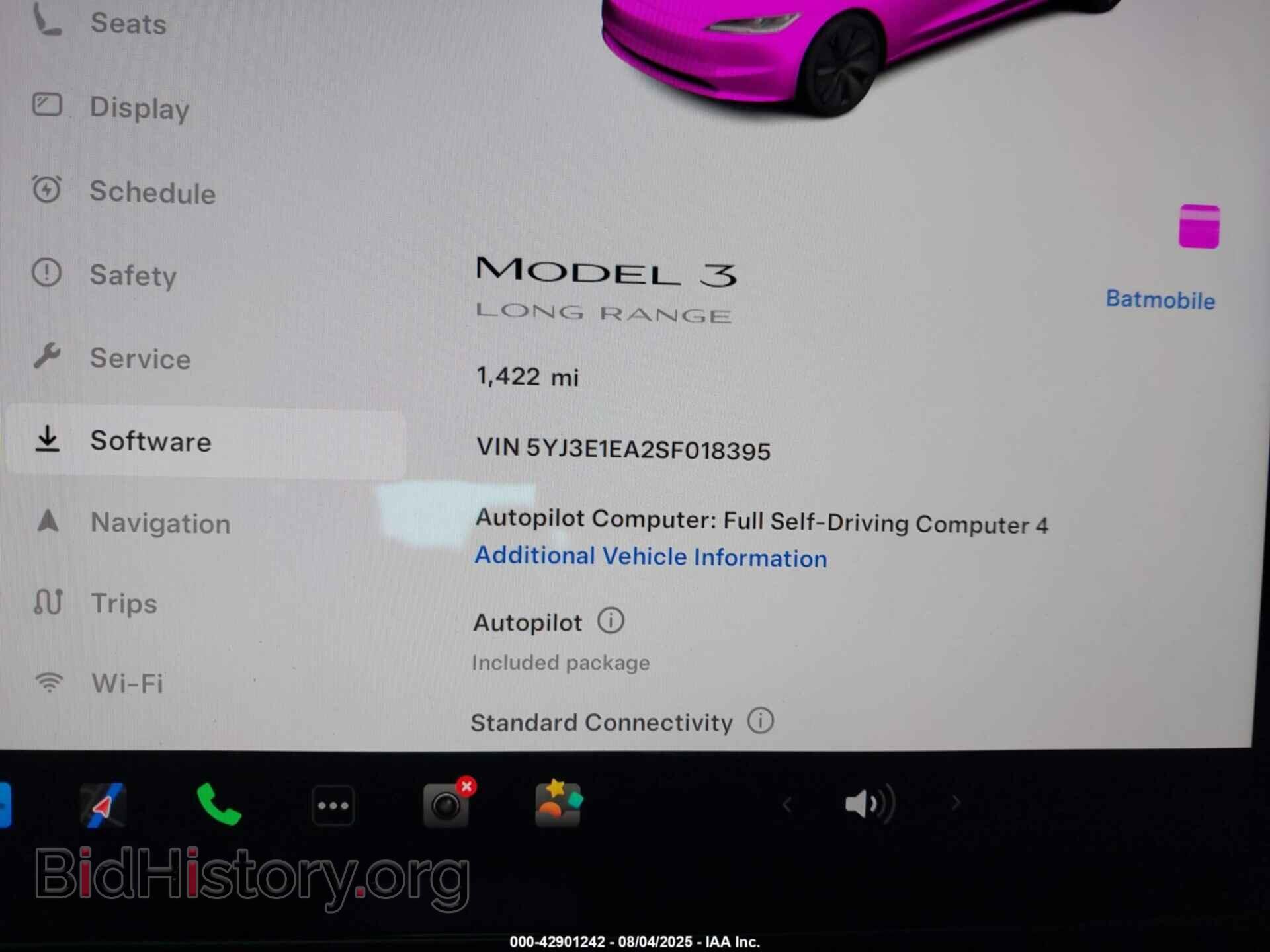 2025 TESLA MODEL 3 - VIN: 5YJ3E1EA2SF018395 - Photo 7