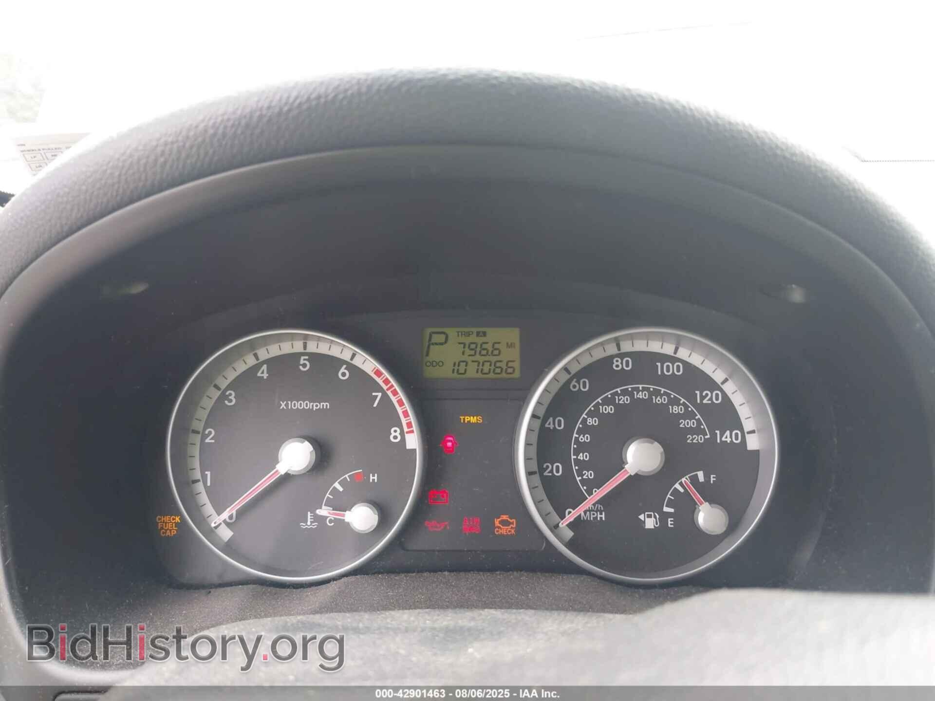 2008 HYUNDAI ACCENT - VIN: KMHCN46CX8U182913 - Фото 7
