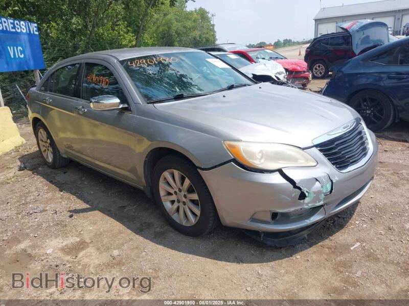 2013 Chrysler 200 Limited (VIN 1C3CCBCG3DN664587) — photo 1 of 16, IAAI, damage: front end