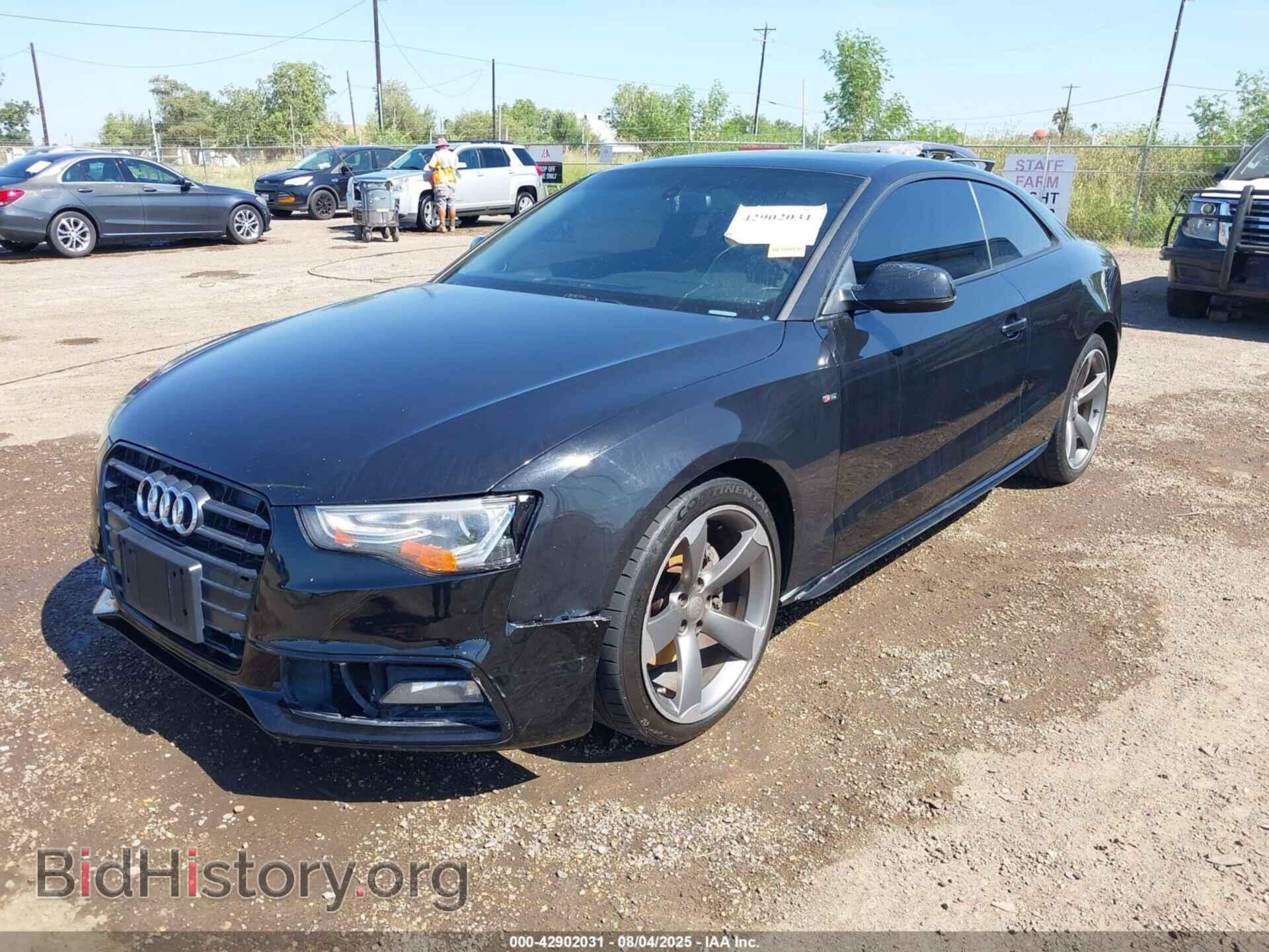 2014 AUDI A5 - VIN: WAUWFAFR3EA018432 - Фото 2