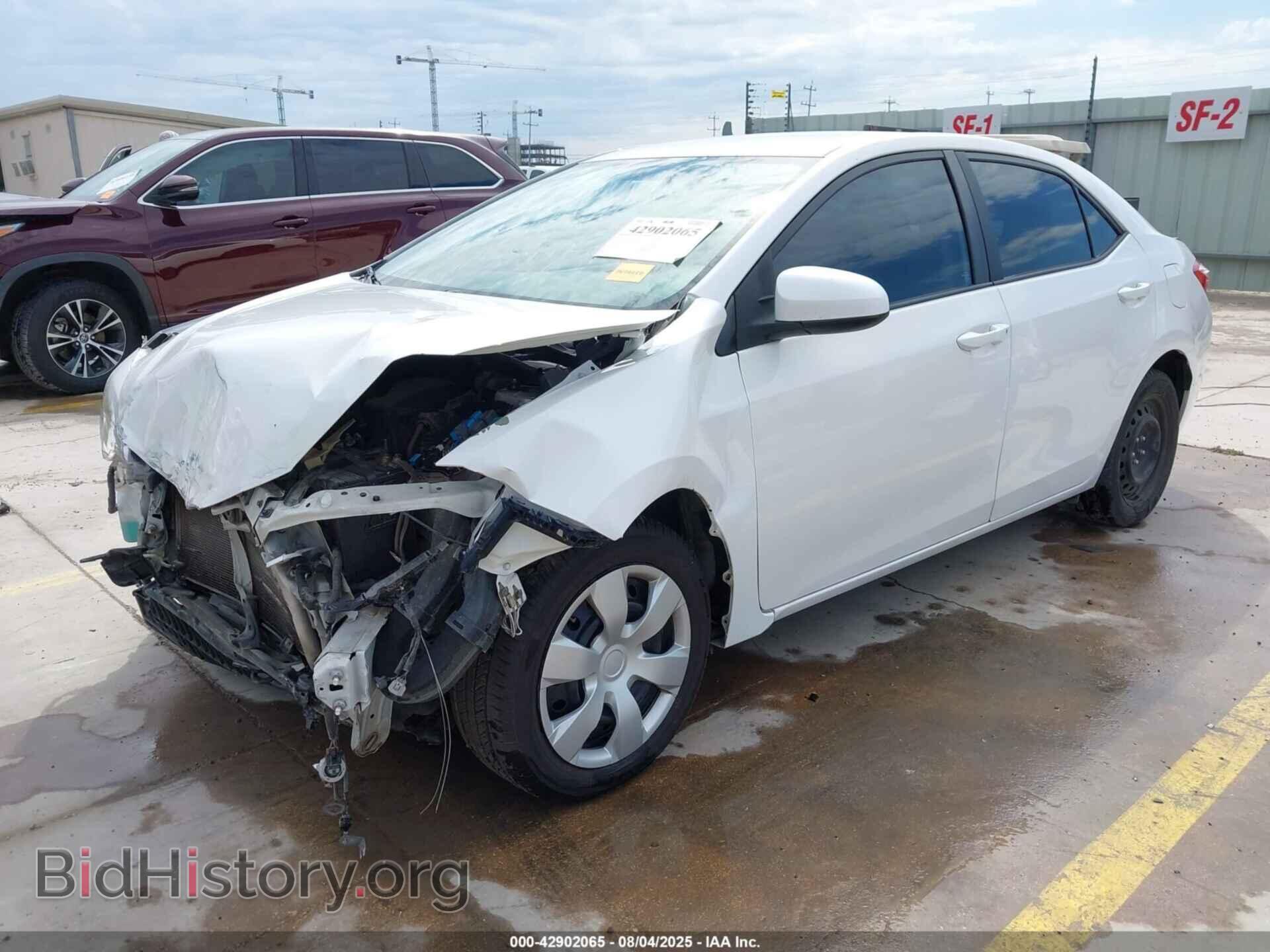 2016 TOYOTA COROLLA - VIN: 5YFBURHE4GP557706 - Фото 2
