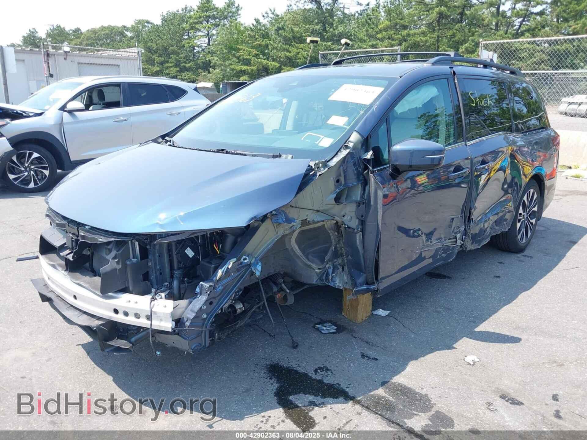 2025 HONDA ODYSSEY - VIN: 5FNRL6H92SB043473 - Фото 2