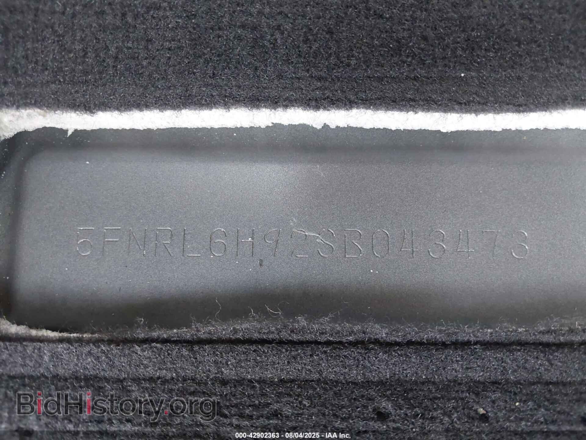 2025 HONDA ODYSSEY - VIN: 5FNRL6H92SB043473 - Фото 18