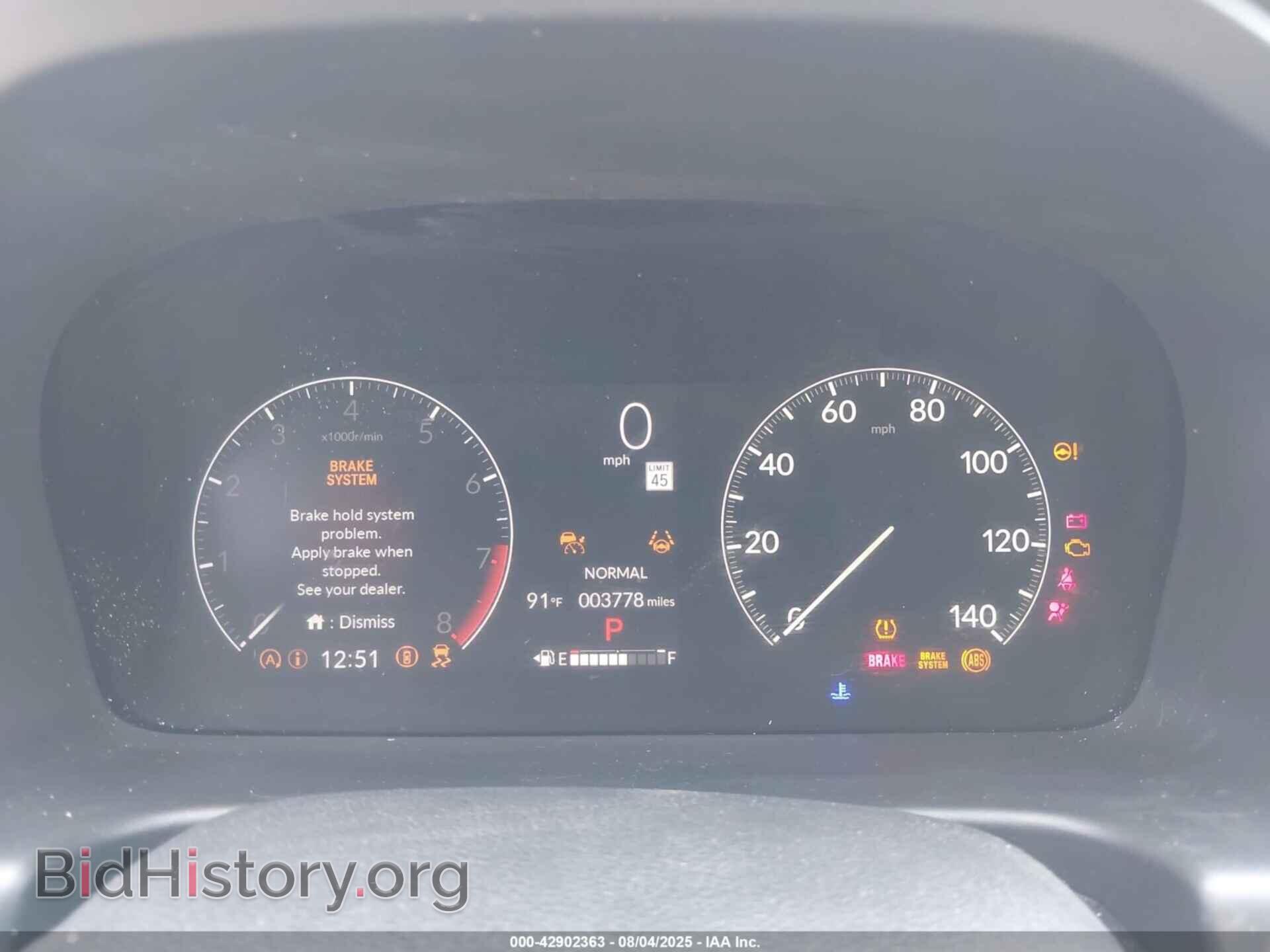 2025 HONDA ODYSSEY - VIN: 5FNRL6H92SB043473 - Фото 7