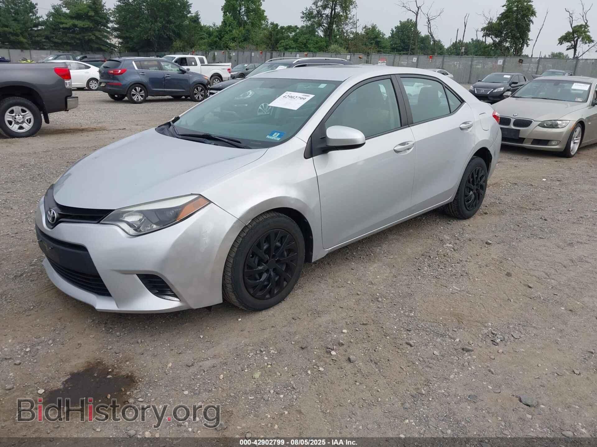 2014 TOYOTA COROLLA - VIN: 2T1BURHEXEC105403 - Фото 2
