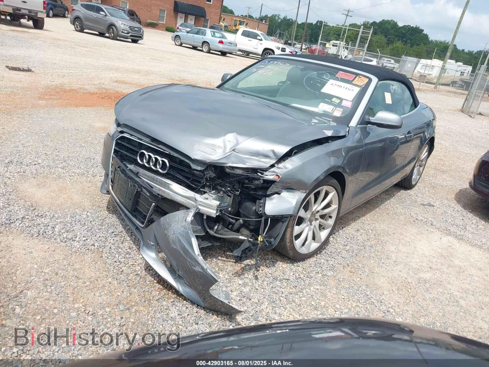 2014 AUDI A5 - VIN: WAULFAFHXEN007902 - Фото 2