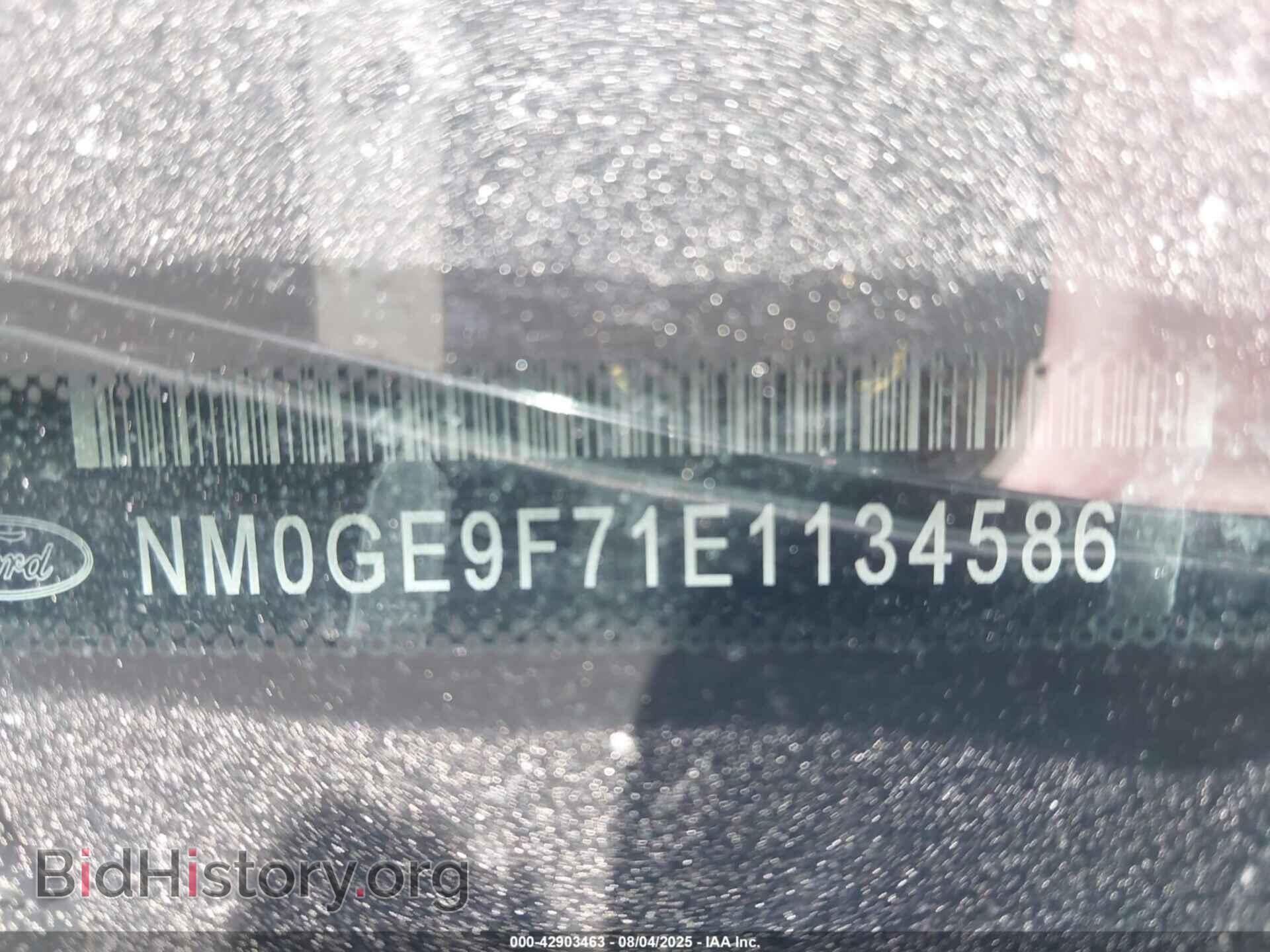 2014 FORD TRANSIT CONNECT - VIN: NM0GE9F71E1134586 - Фото 9