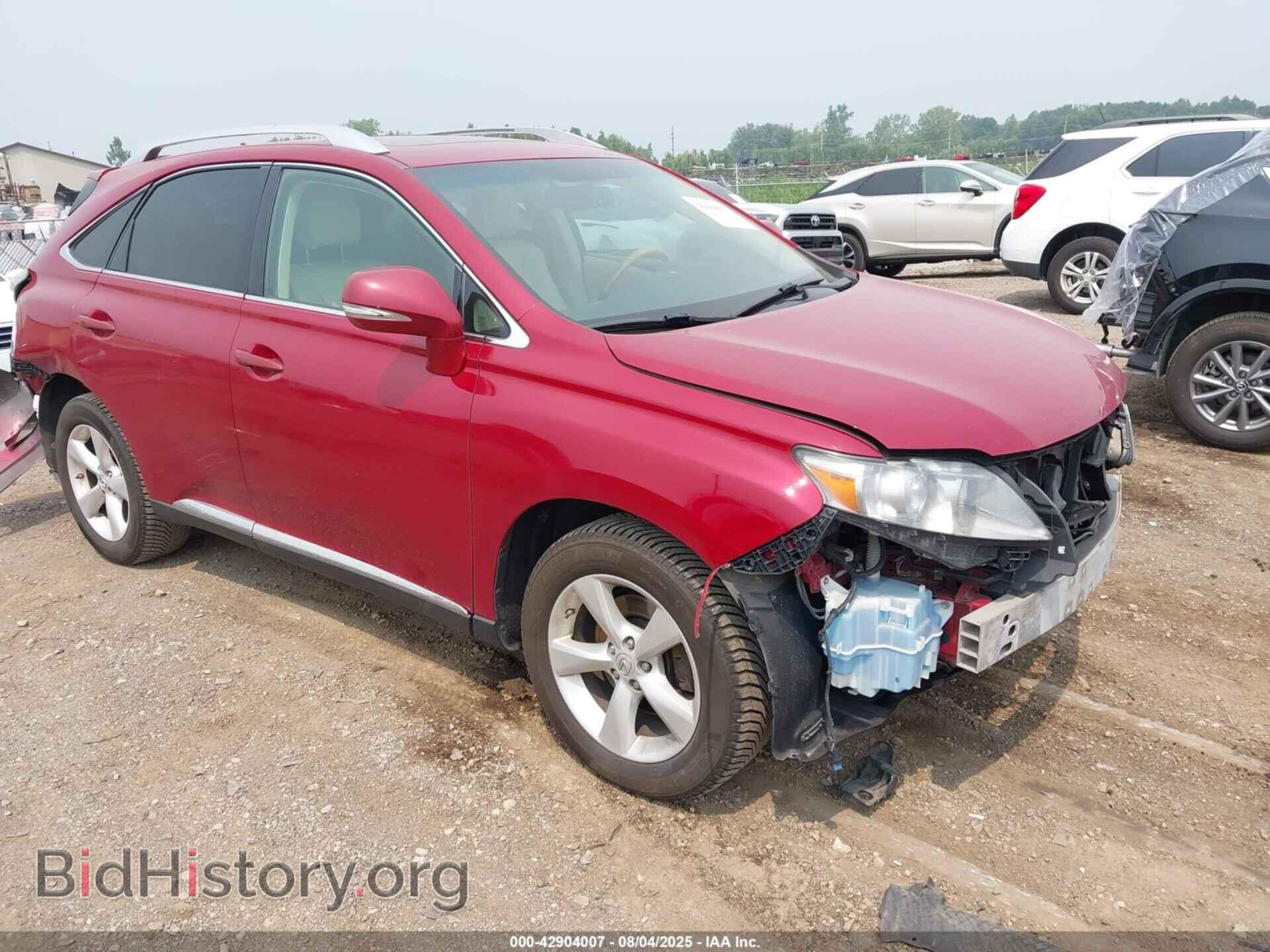 Photo 2T2BK1BA8AC027724 - LEXUS RX 350 2010