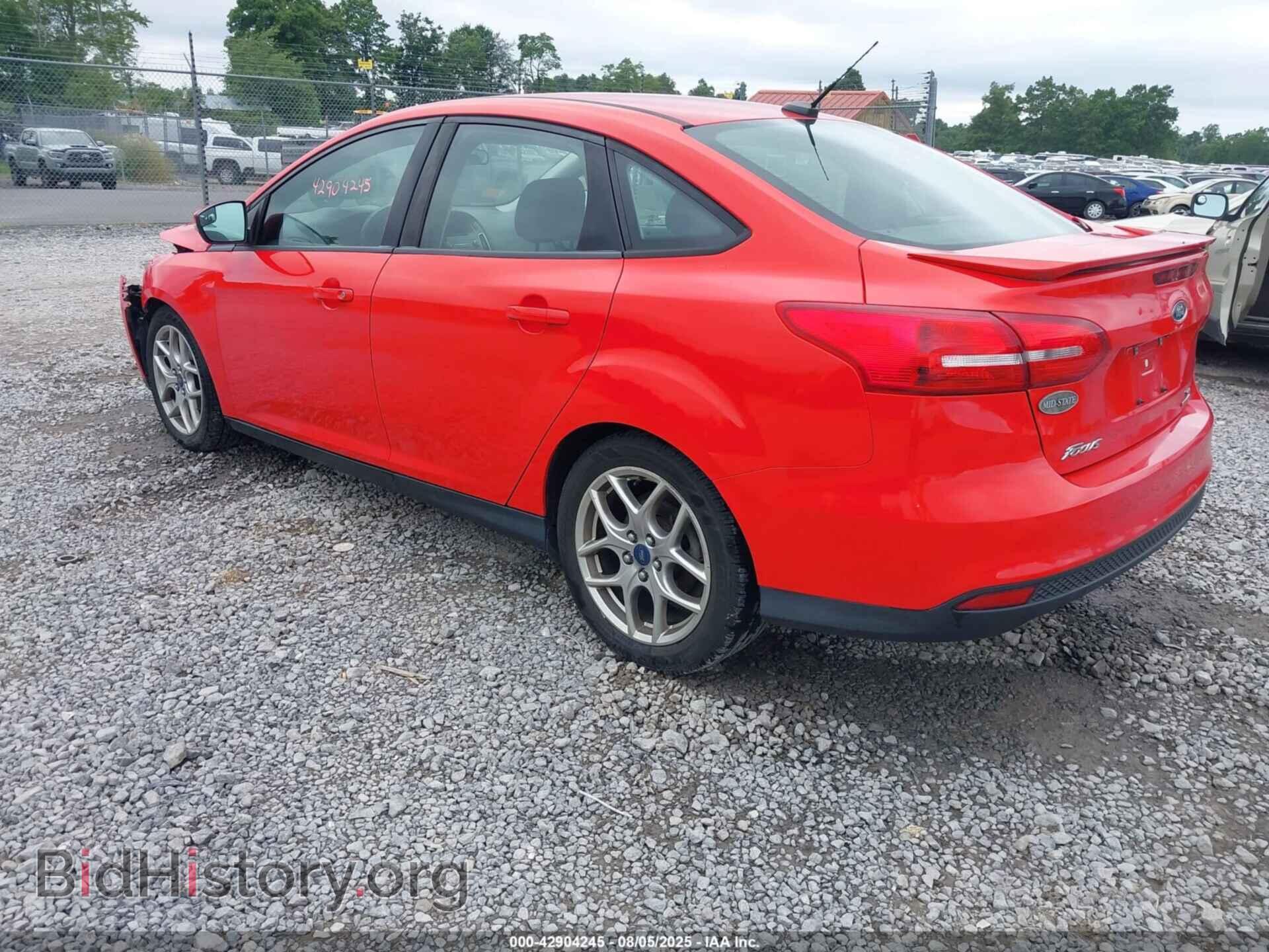 2015 FORD FOCUS - VIN: 1FADP3F29FL293093 - Фото 3
