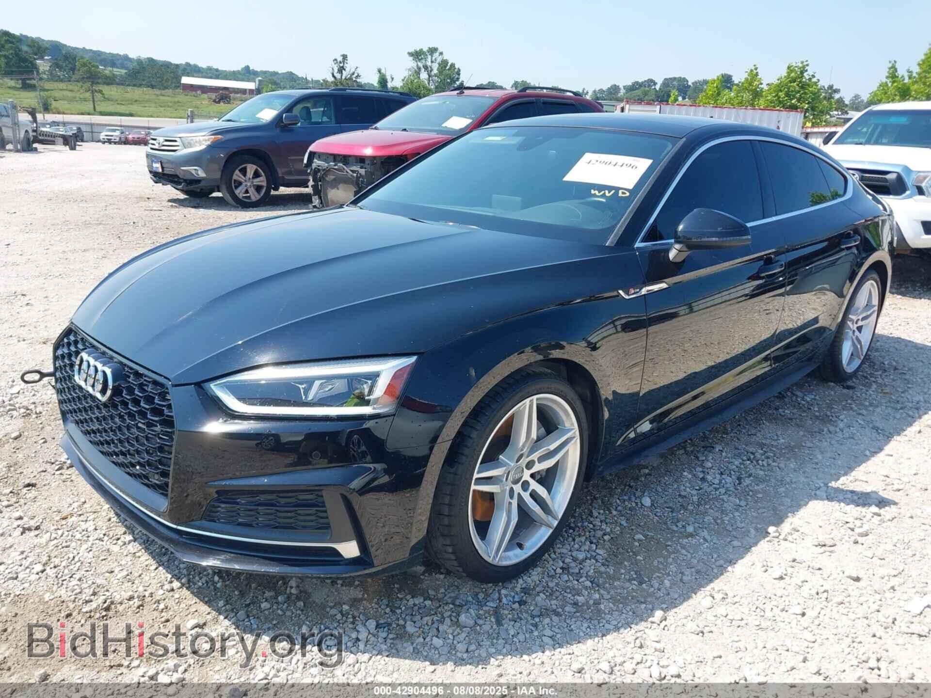 2018 AUDI A5 - VIN: WAUENCF55JA102401 - Фото 2