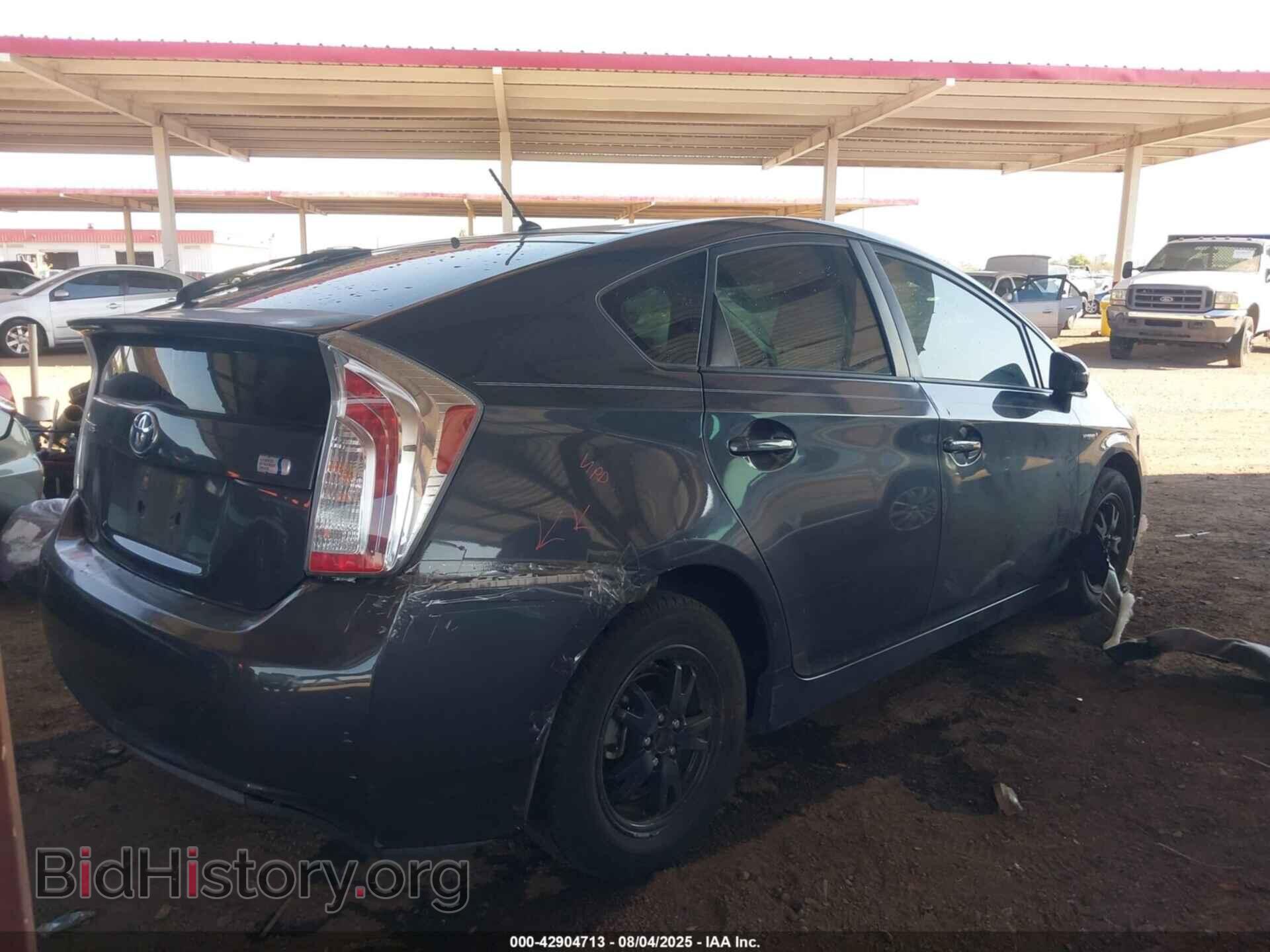 2014 TOYOTA PRIUS - VIN: JTDKN3DU4E0371968 - Фото 4