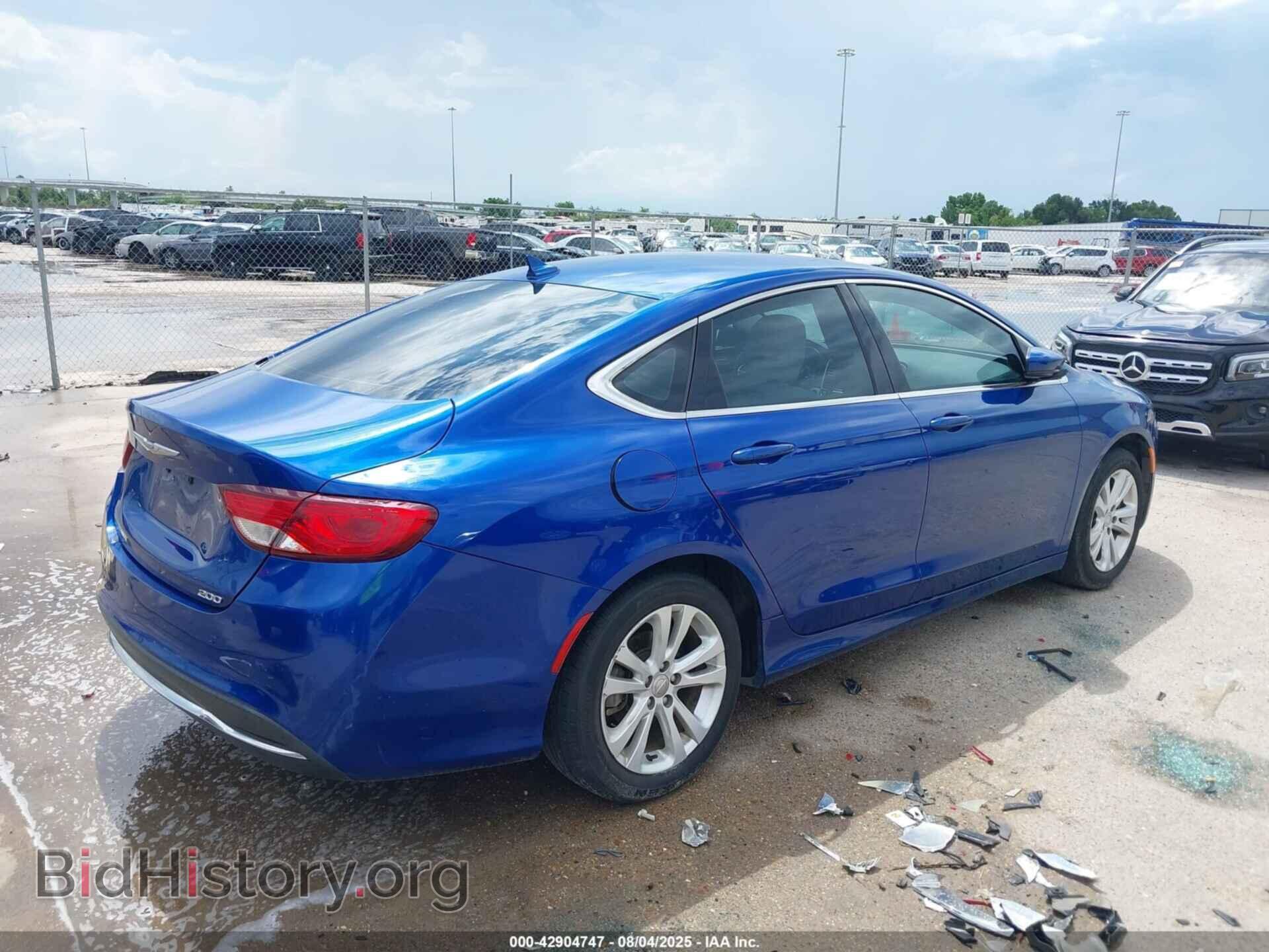 2016 CHRYSLER 200 - VIN: 1C3CCCAB2GN167855 - Фото 4