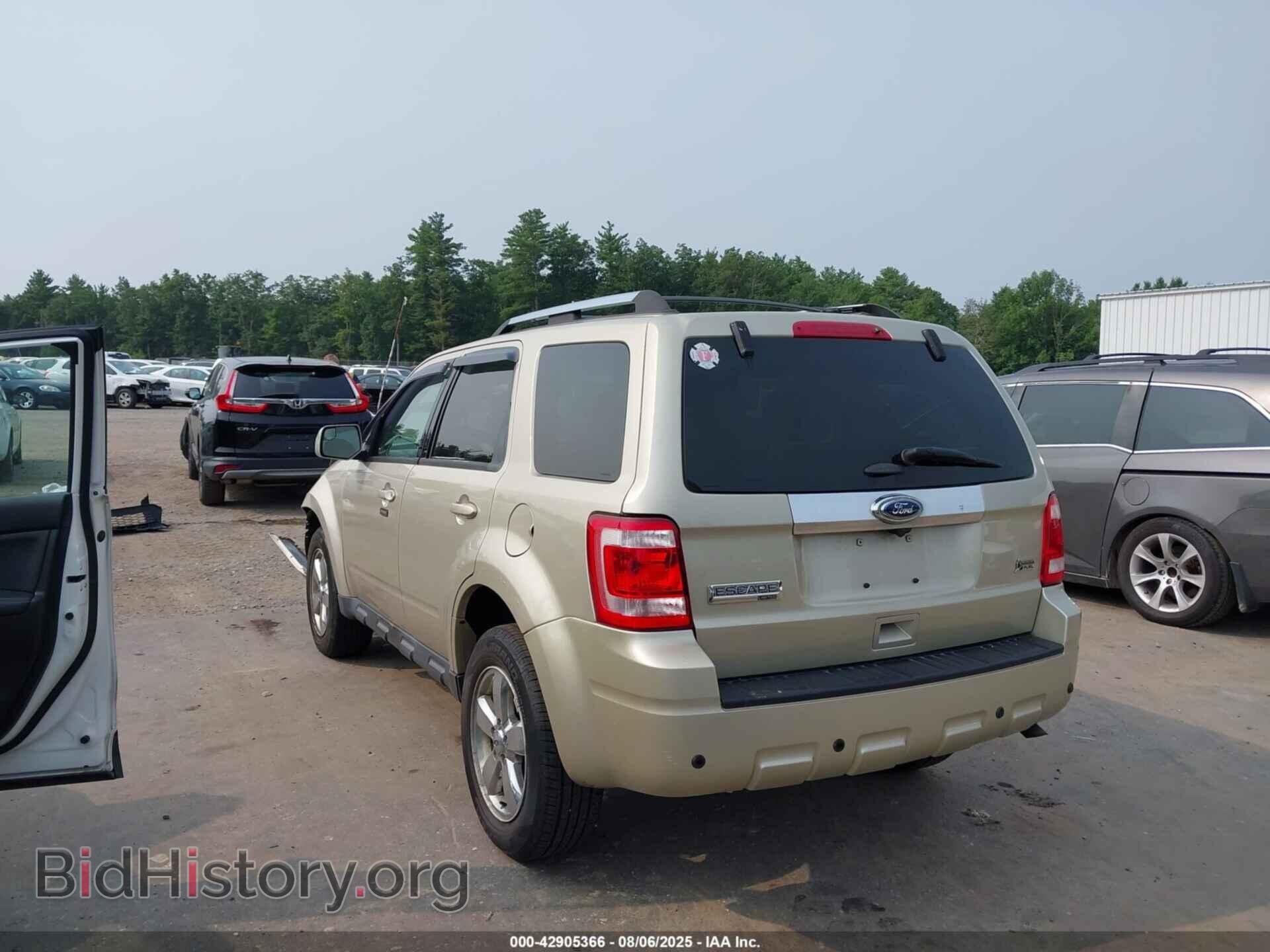 2011 FORD ESCAPE - VIN: 1FMCU9EG0BKB69899 - Фото 3