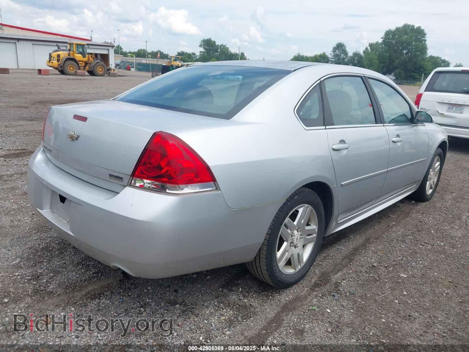 2012 CHEVROLET IMPALA - VIN: 2G1WG5E34C1110525 - Фото 4