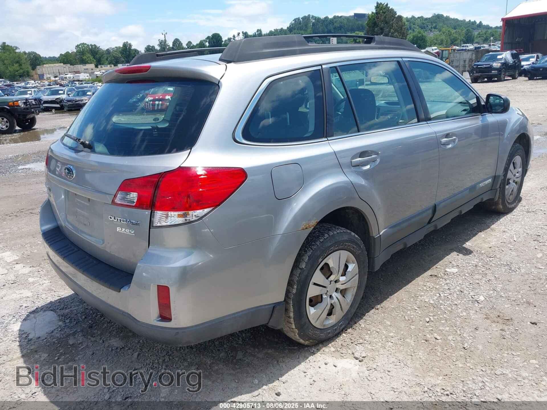 2011 SUBARU OUTBACK - VIN: 4S4BRBAC0B3376228 - Фото 4