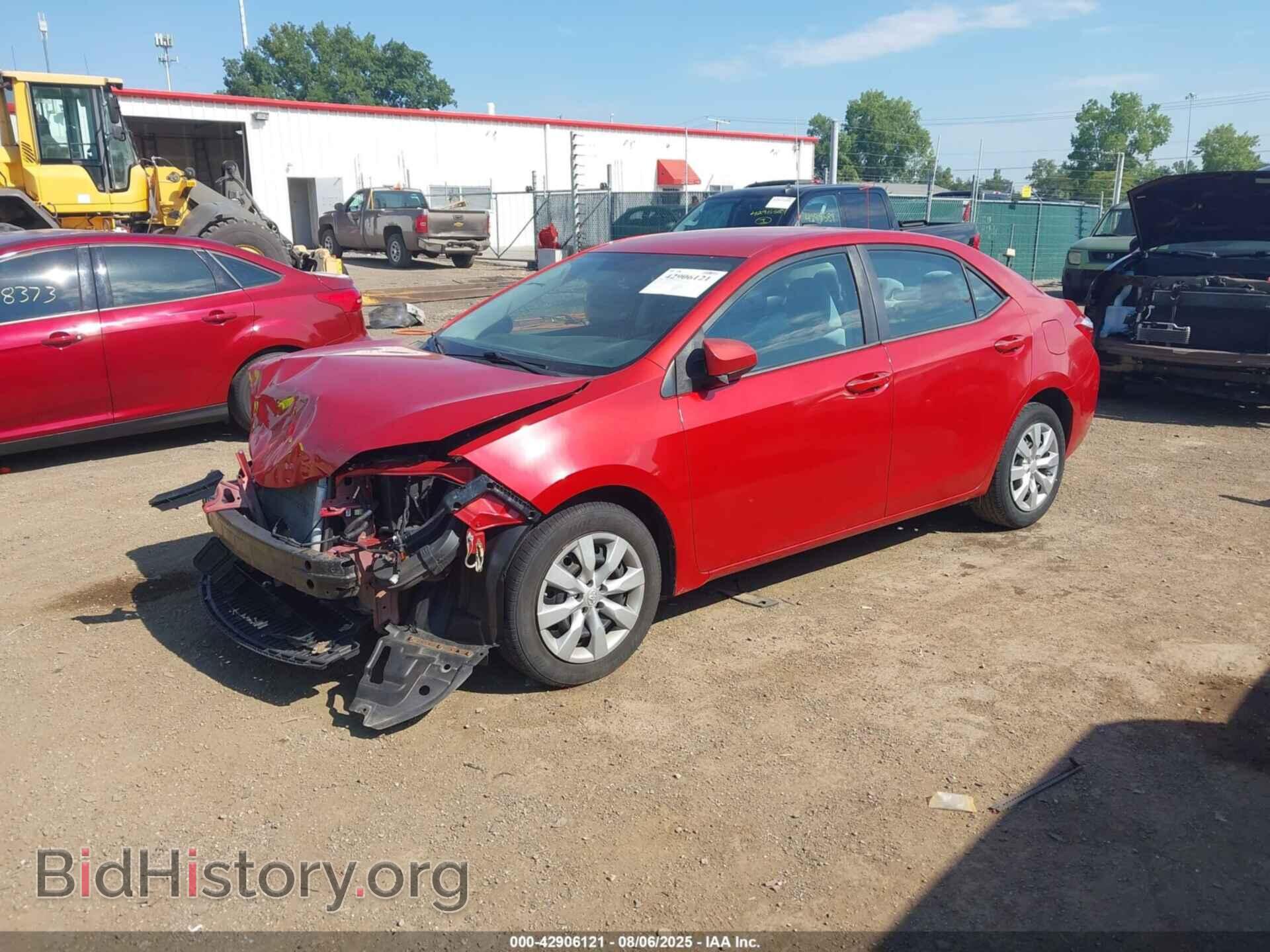 2014 TOYOTA COROLLA - VIN: 5YFBURHE4EP031802 - Фото 2