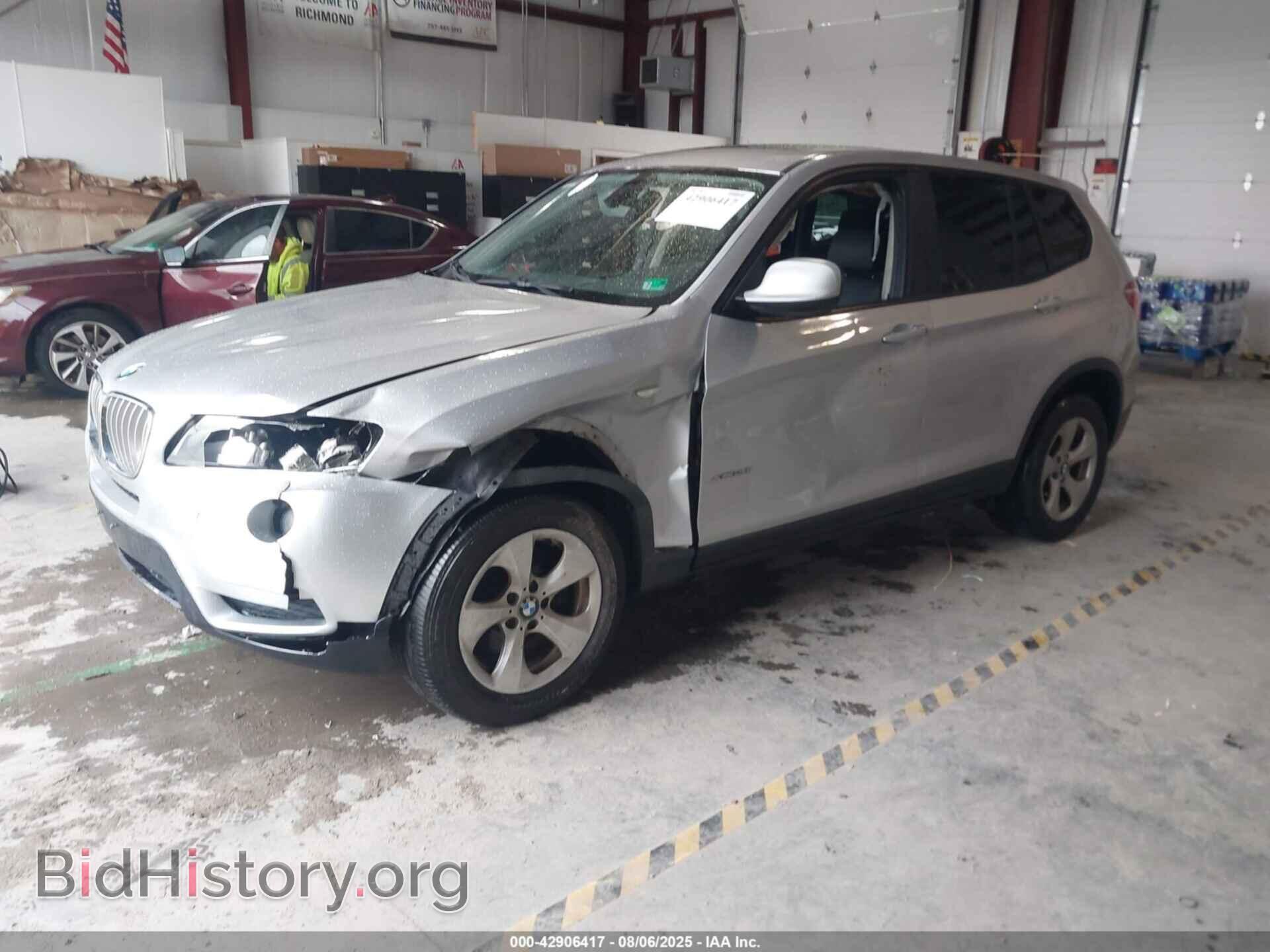 2012 BMW X3 - VIN: 5UXWX5C52CL720525 - Фото 2