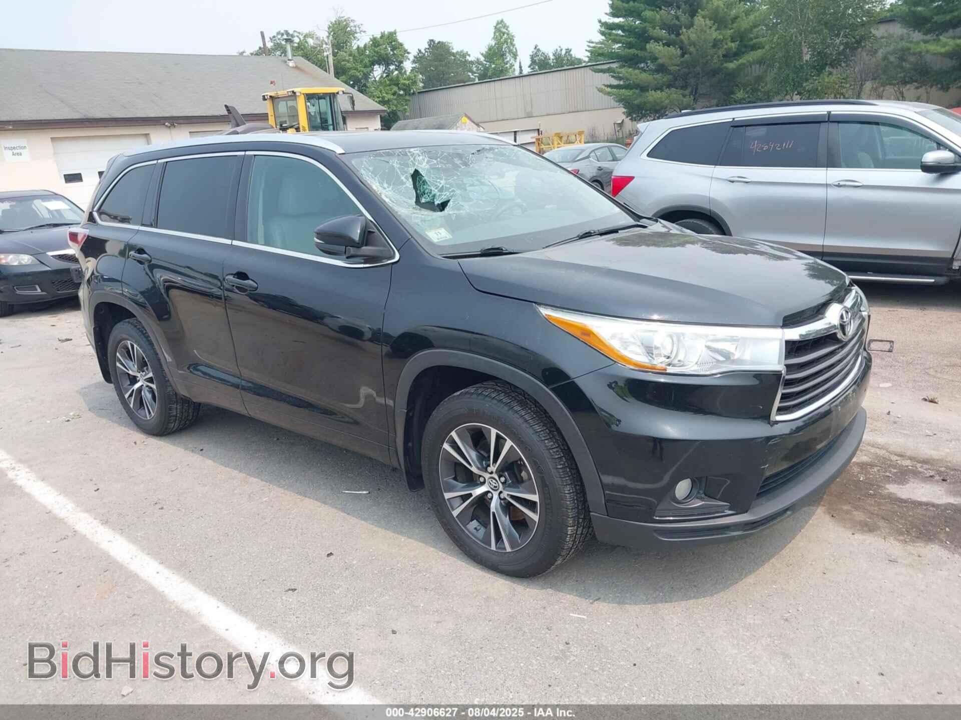 Фотография 5TDJKRFH0GS324198 - TOYOTA HIGHLANDER 2016