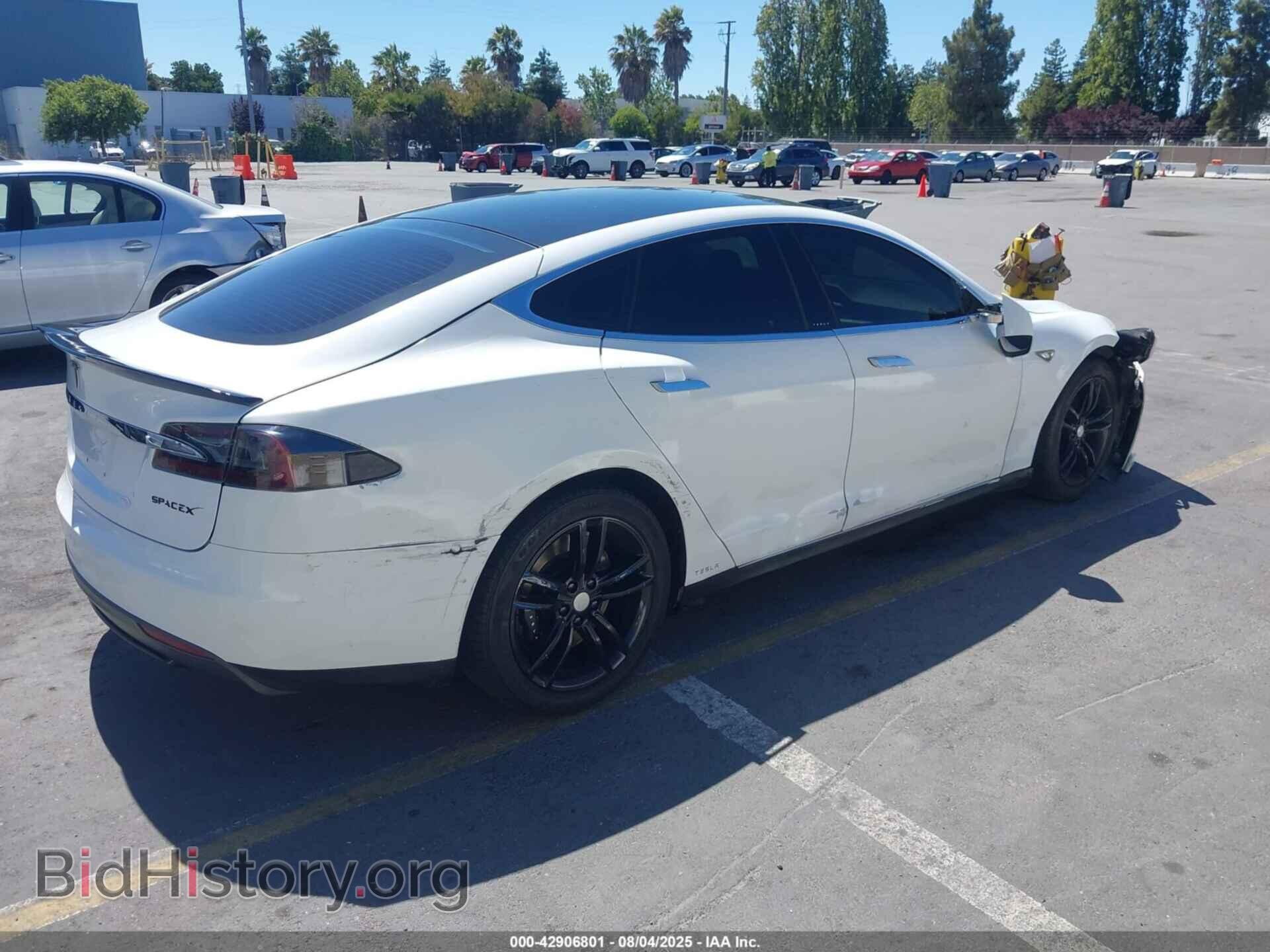 2014 TESLA MODEL S - VIN: 5YJSA1S13EFP49935 - Photo 4