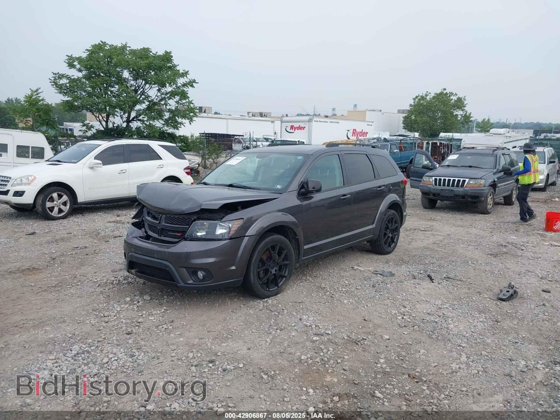 2016 DODGE JOURNEY - VIN: 3C4PDDEG9GT108887 - Фото 2