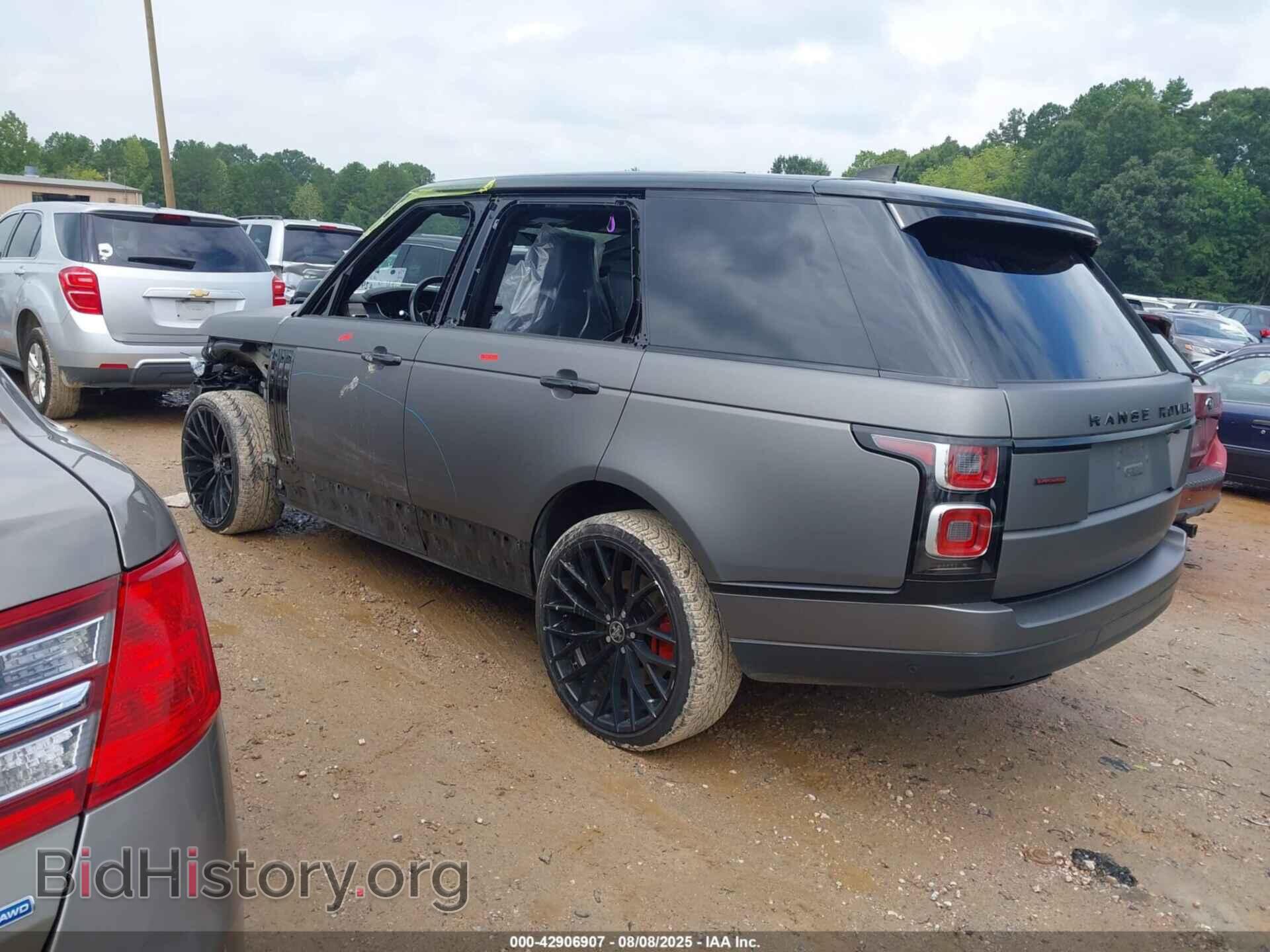 2018 LAND ROVER RANGE ROVER - VIN: SALGS2RE1JA516035 - Фото 3
