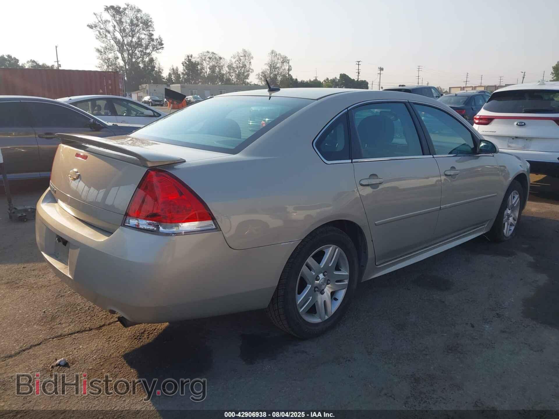 2012 CHEVROLET IMPALA - VIN: 2G1WB5E38C1204566 - Фото 4