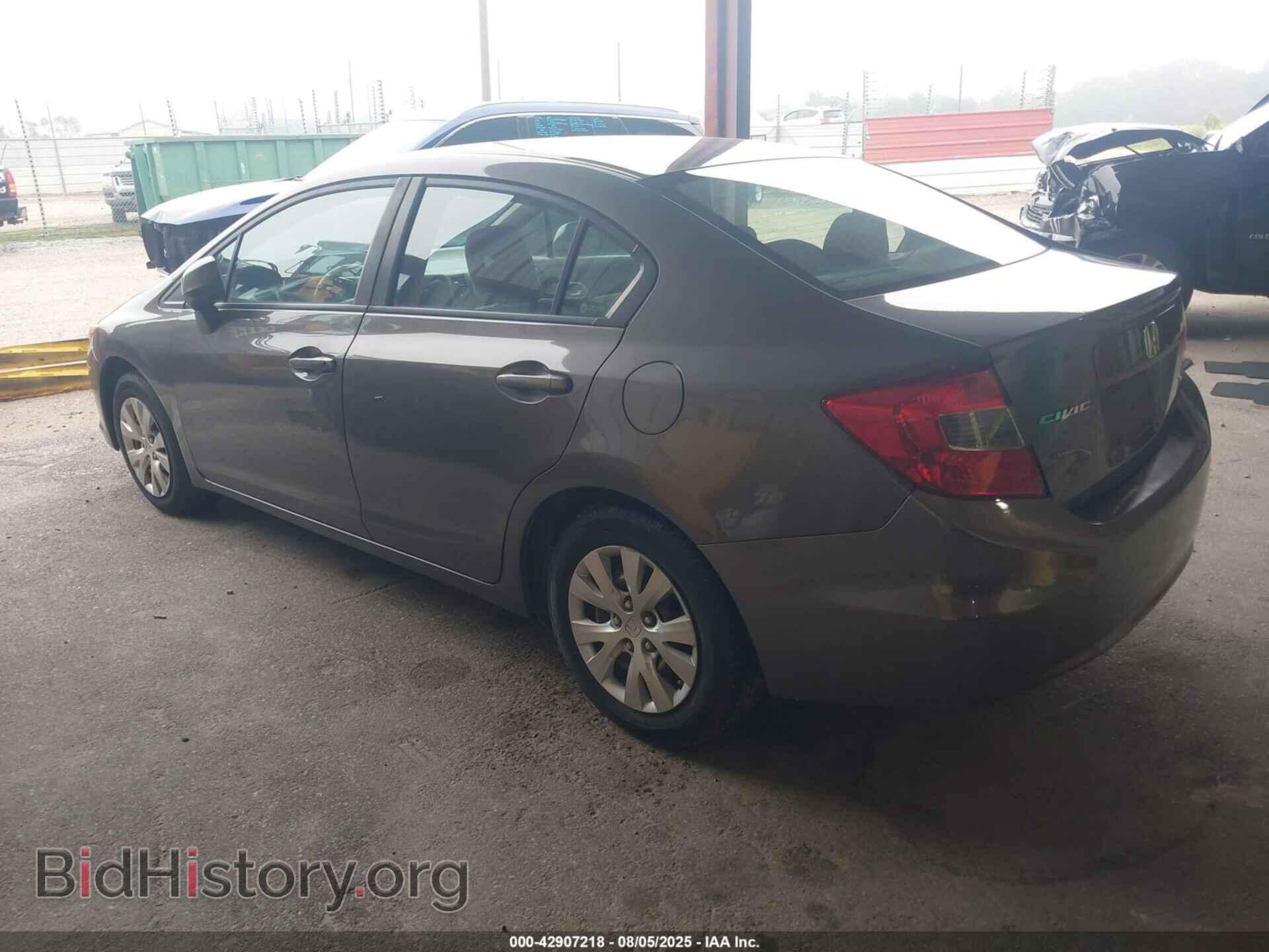2012 HONDA CIVIC - VIN: 19XFB2F53CE076939 - Фото 3