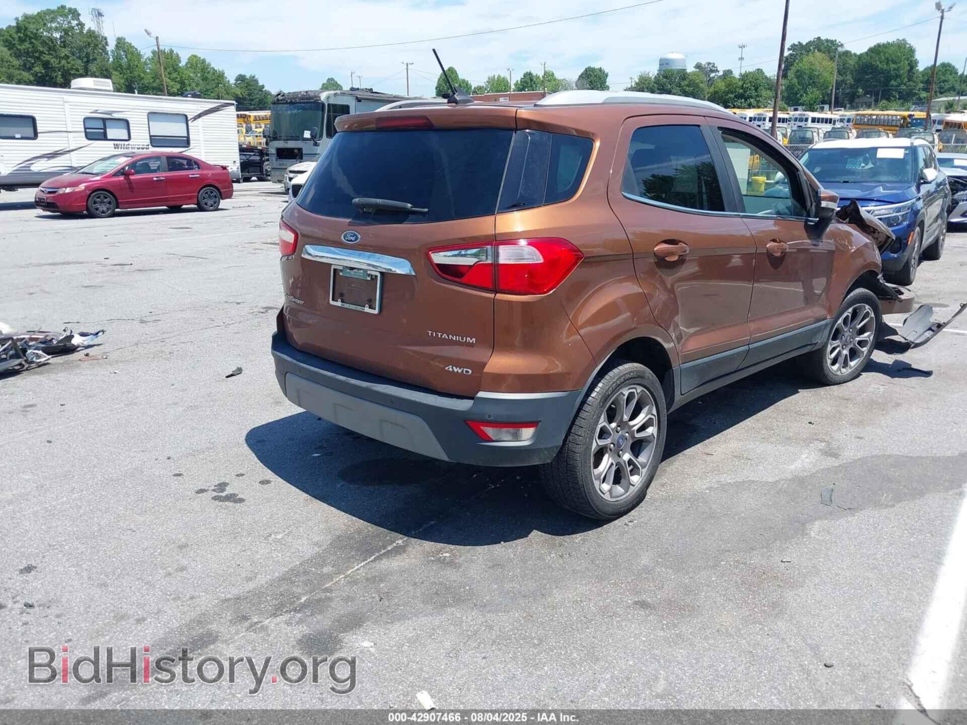 2019 FORD ECOSPORT - VIN: MAJ6S3KL1KC294304 - Фото 4
