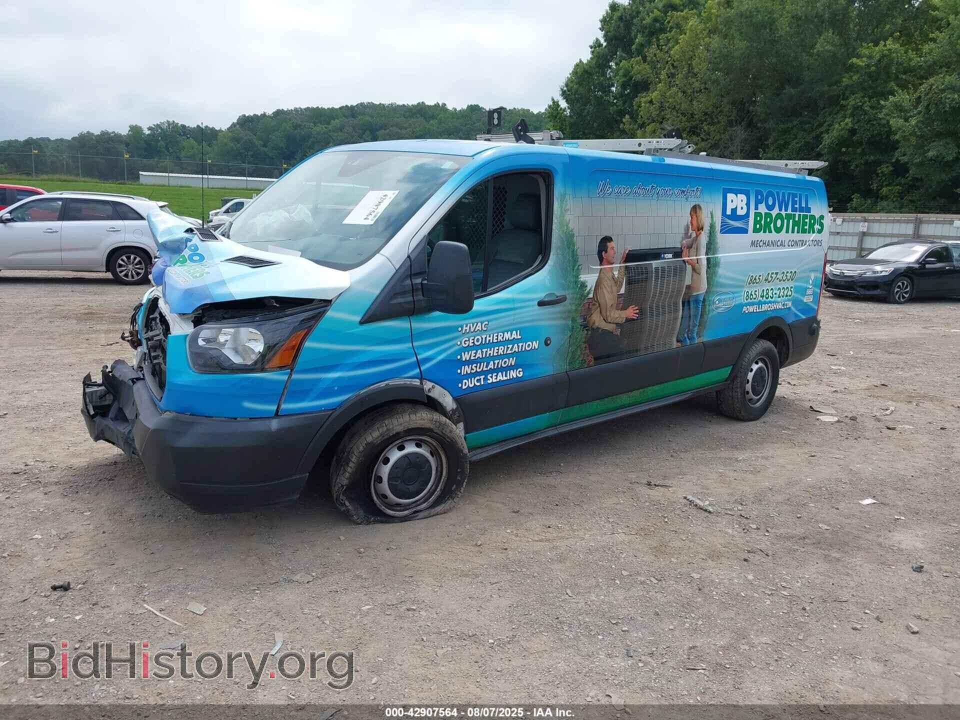 2019 FORD TRANSIT-250 - VIN: 1FTYR2ZM0KKA23442 - Фото 2