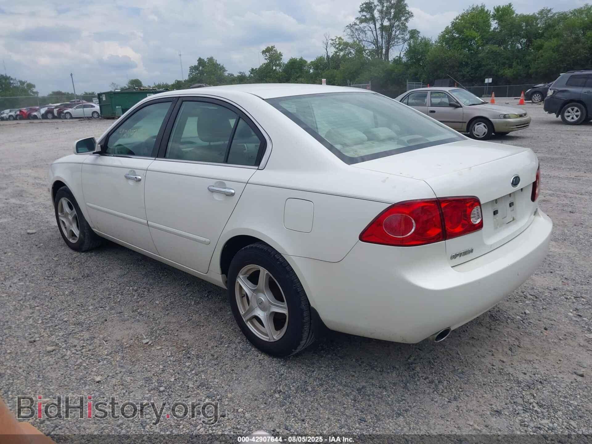 2007 KIA OPTIMA - VIN: KNAGE124875140202 - Фото 3