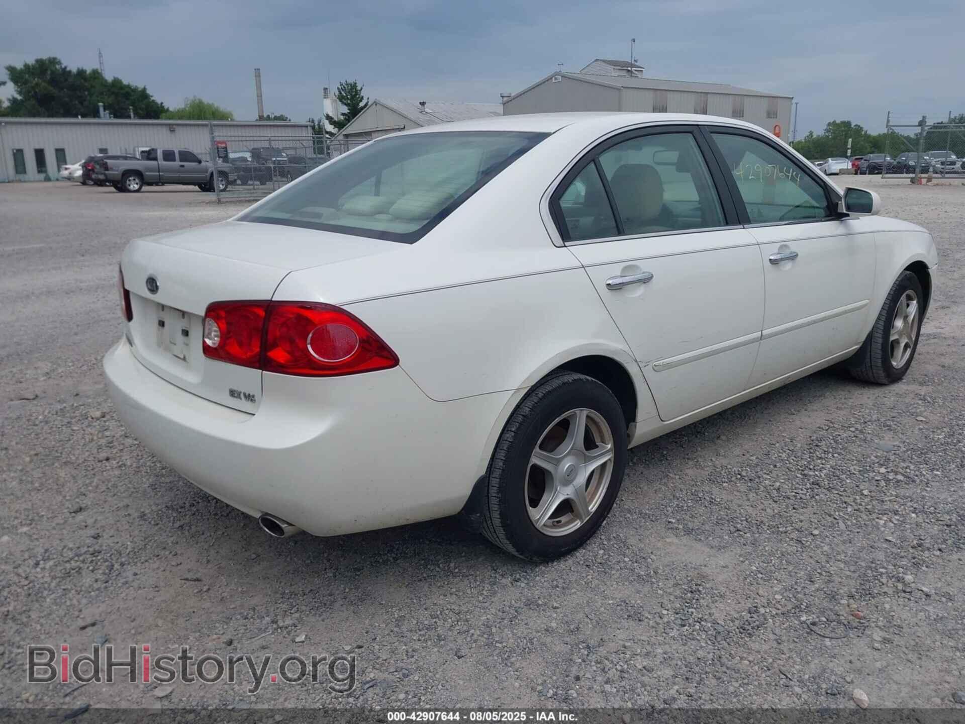 2007 KIA OPTIMA - VIN: KNAGE124875140202 - Фото 4