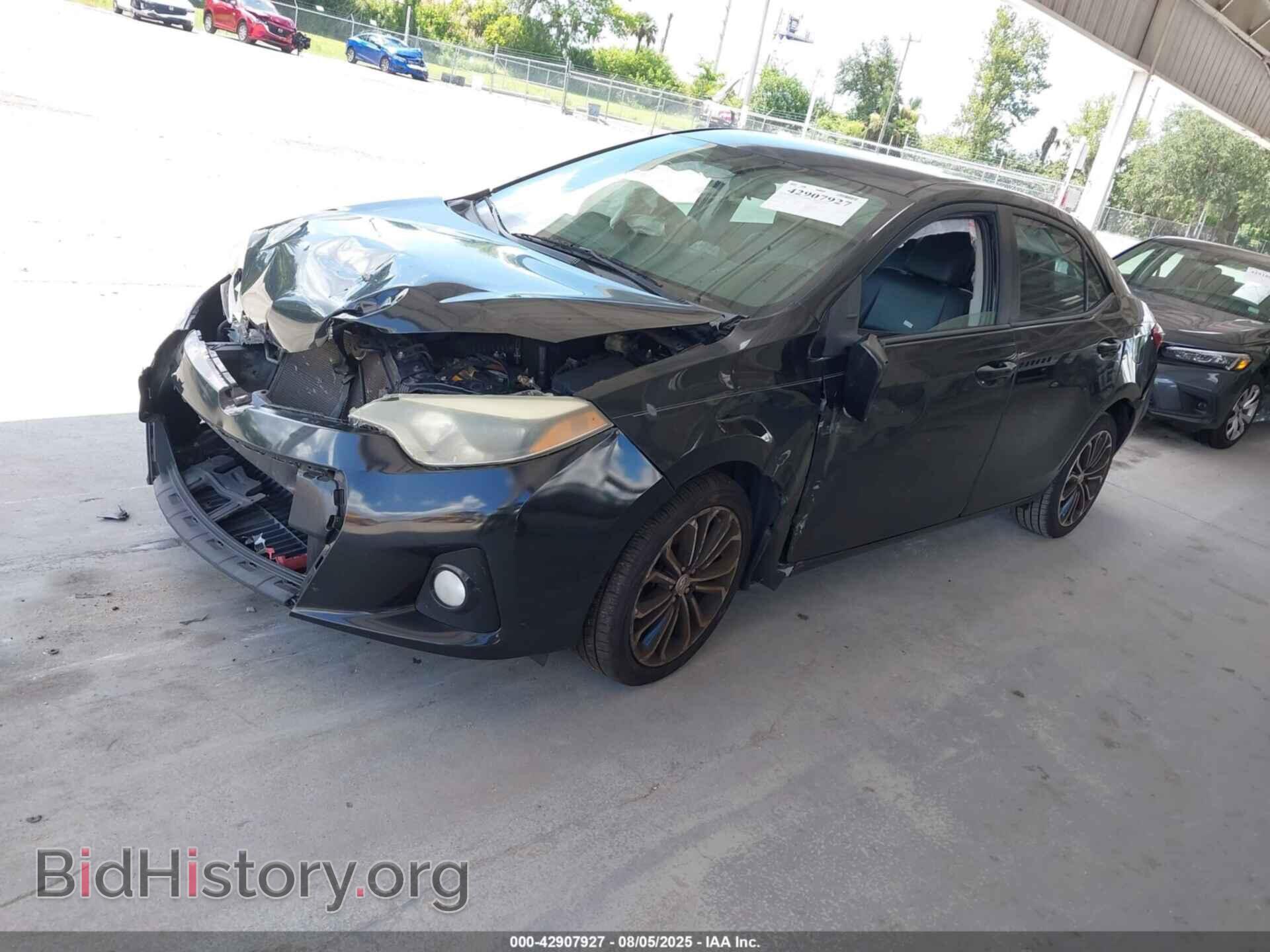 2016 TOYOTA COROLLA - VIN: 2T1BURHE3GC486725 - Фото 2