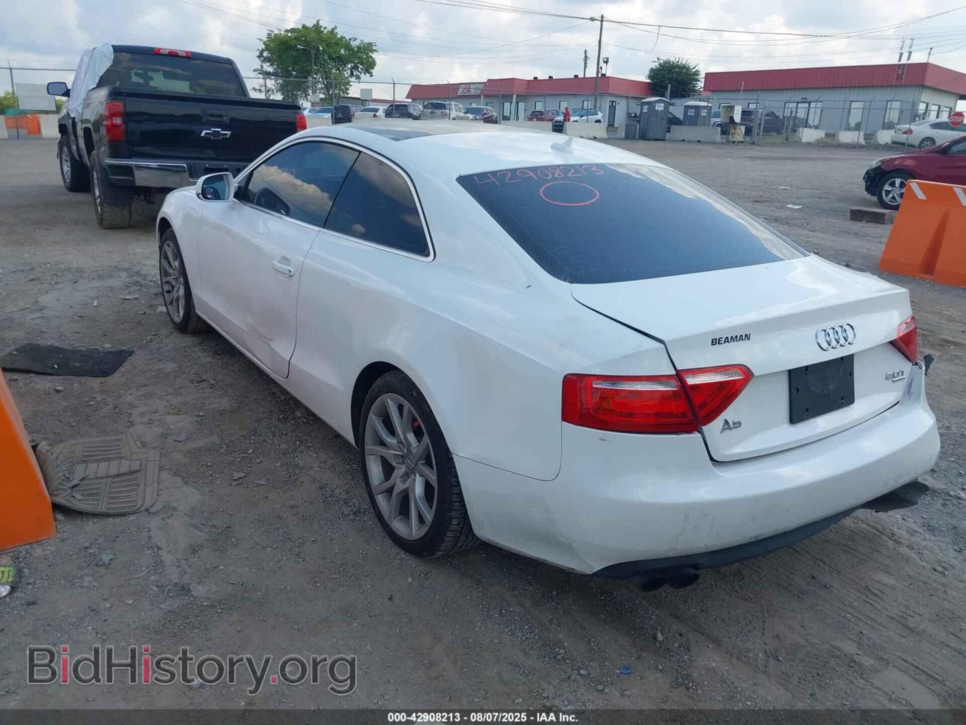 2012 AUDI A5 - VIN: WAUCFAFRXCA002986 - Photo 3