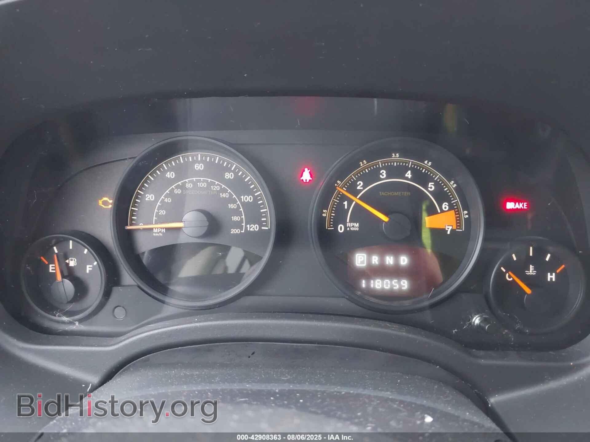 2016 JEEP COMPASS - VIN: 1C4NJCBA7GD525425 - Фото 7