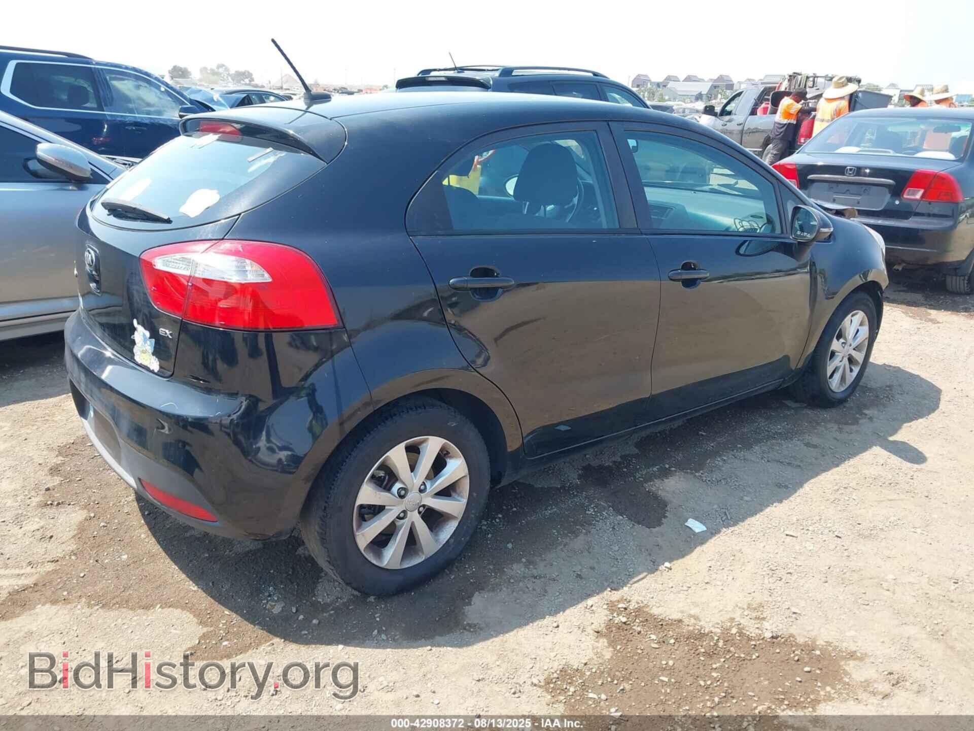2015 KIA RIO - VIN: KNADN5A35F6514924 - Фото 4