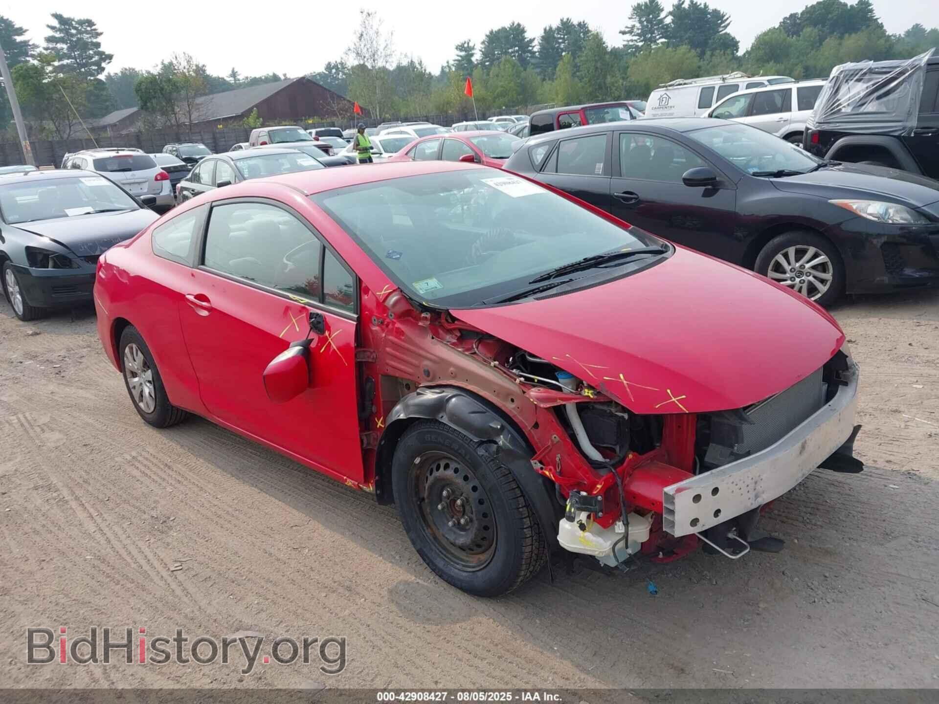Фотография 2HGFG3B57CH524912 - HONDA CIVIC 2012