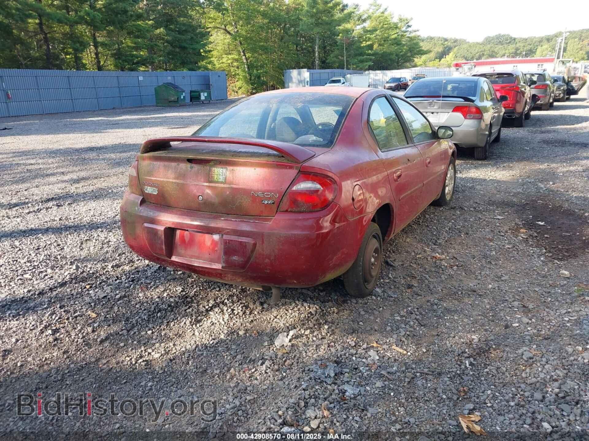 2005 DODGE NEON - VIN: 1B3ES56C75D200535 - Фото 4