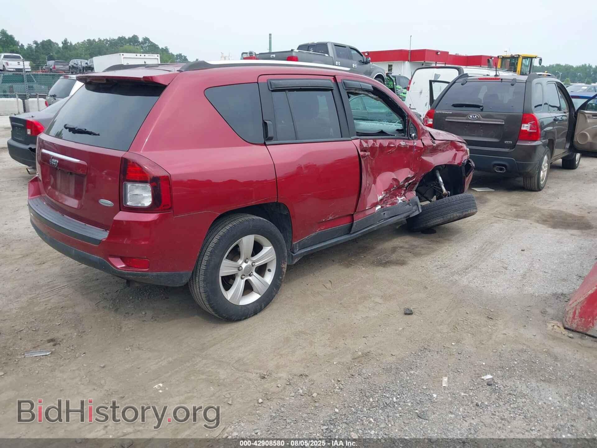 2014 JEEP COMPASS - VIN: 1C4NJDEB6ED825657 - Фото 4
