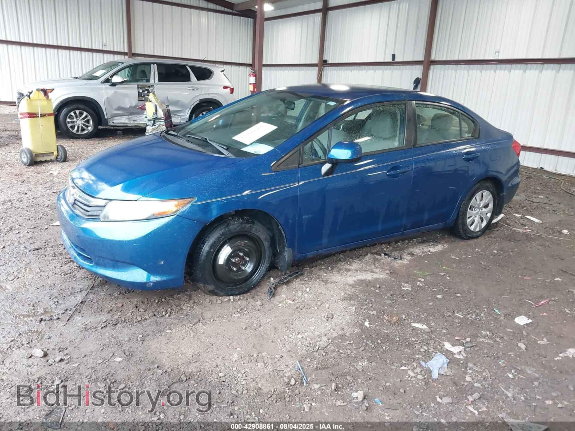 2012 HONDA CIVIC - VIN: 19XFB2F54CE018368 - Фото 2