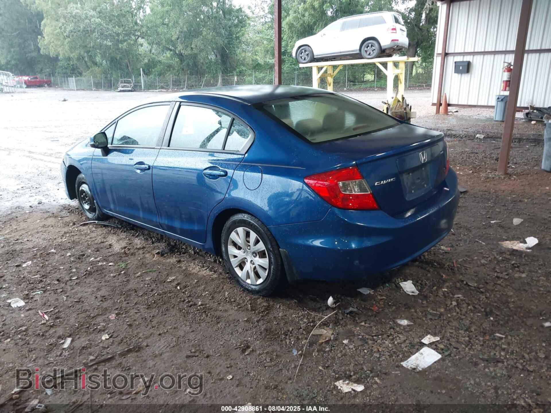 2012 HONDA CIVIC - VIN: 19XFB2F54CE018368 - Фото 3