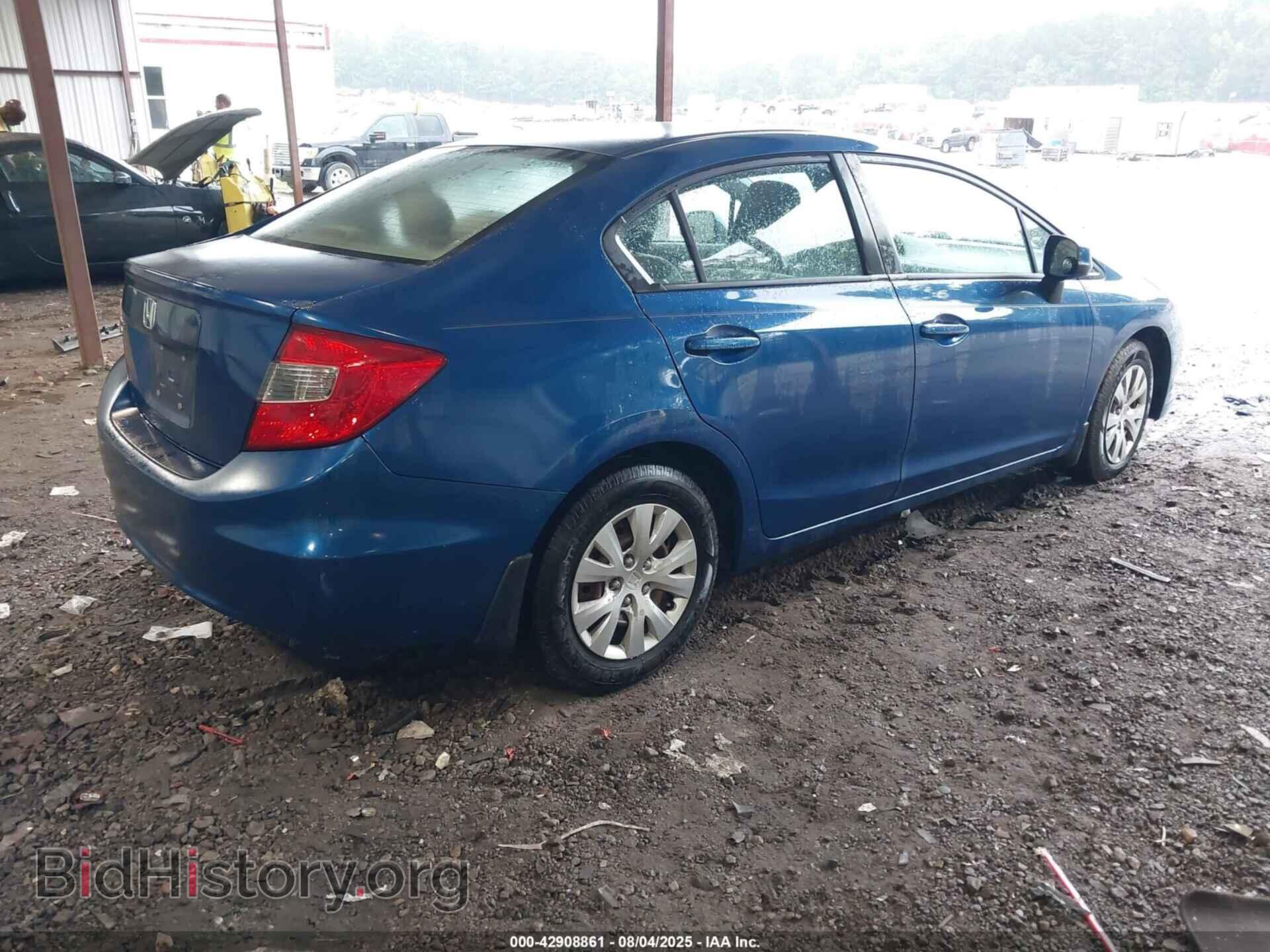 2012 HONDA CIVIC - VIN: 19XFB2F54CE018368 - Фото 4